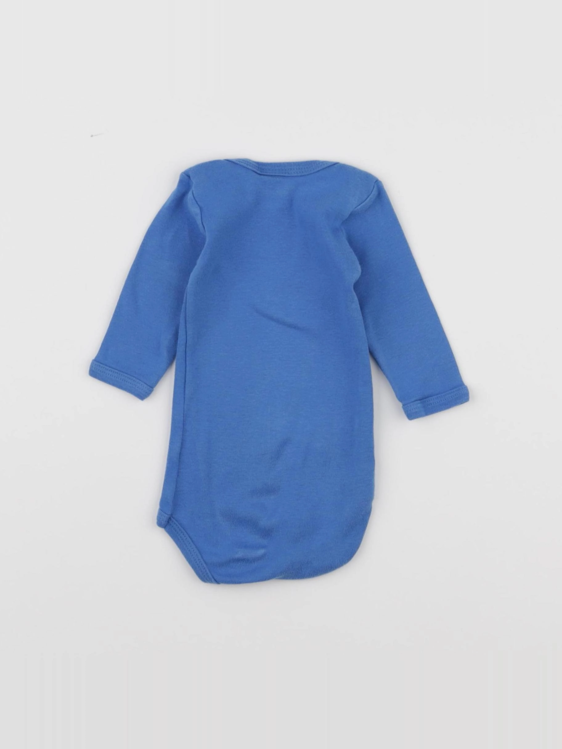 Petit Bateau - body bleu - 3 mois