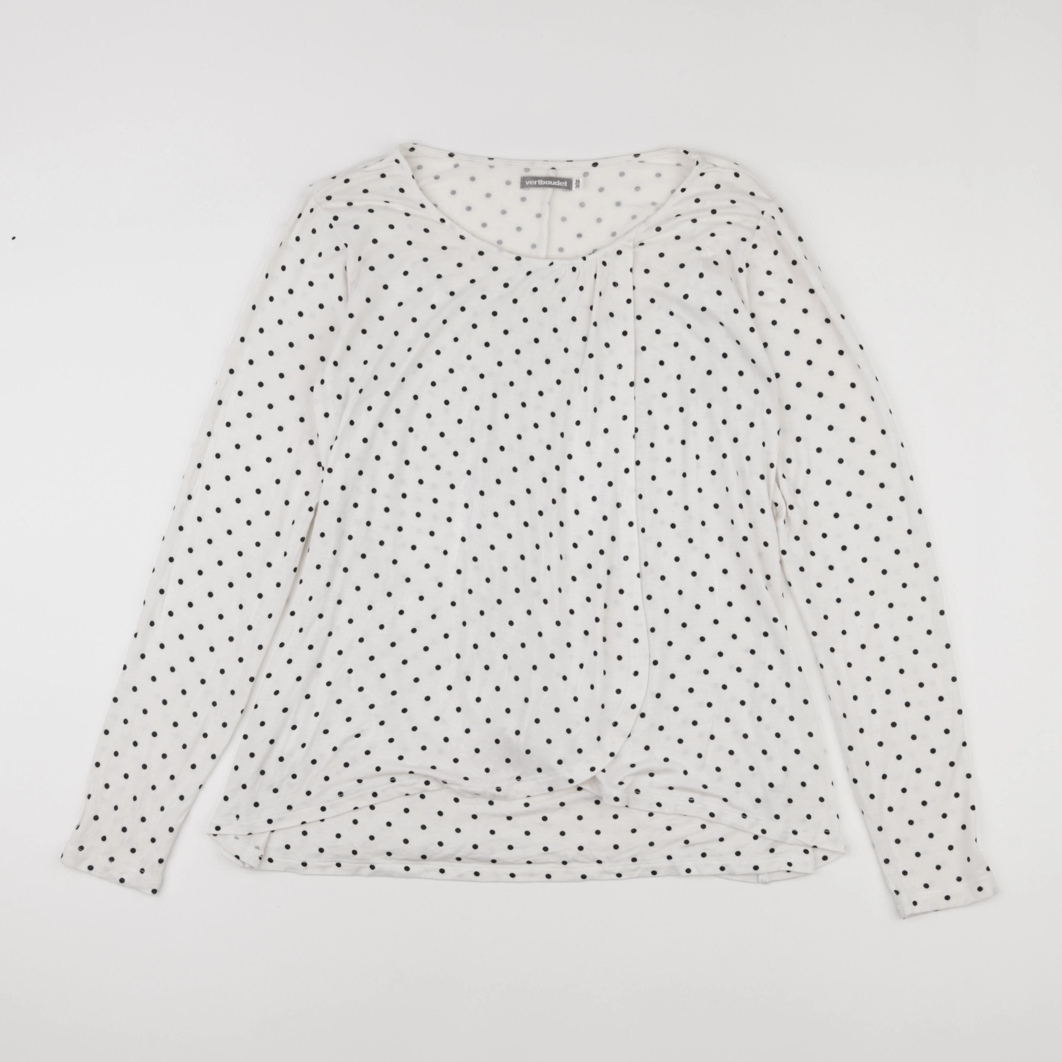 Vertbaudet - tee-shirt grossesse, allaitement blanc - 34 à 36