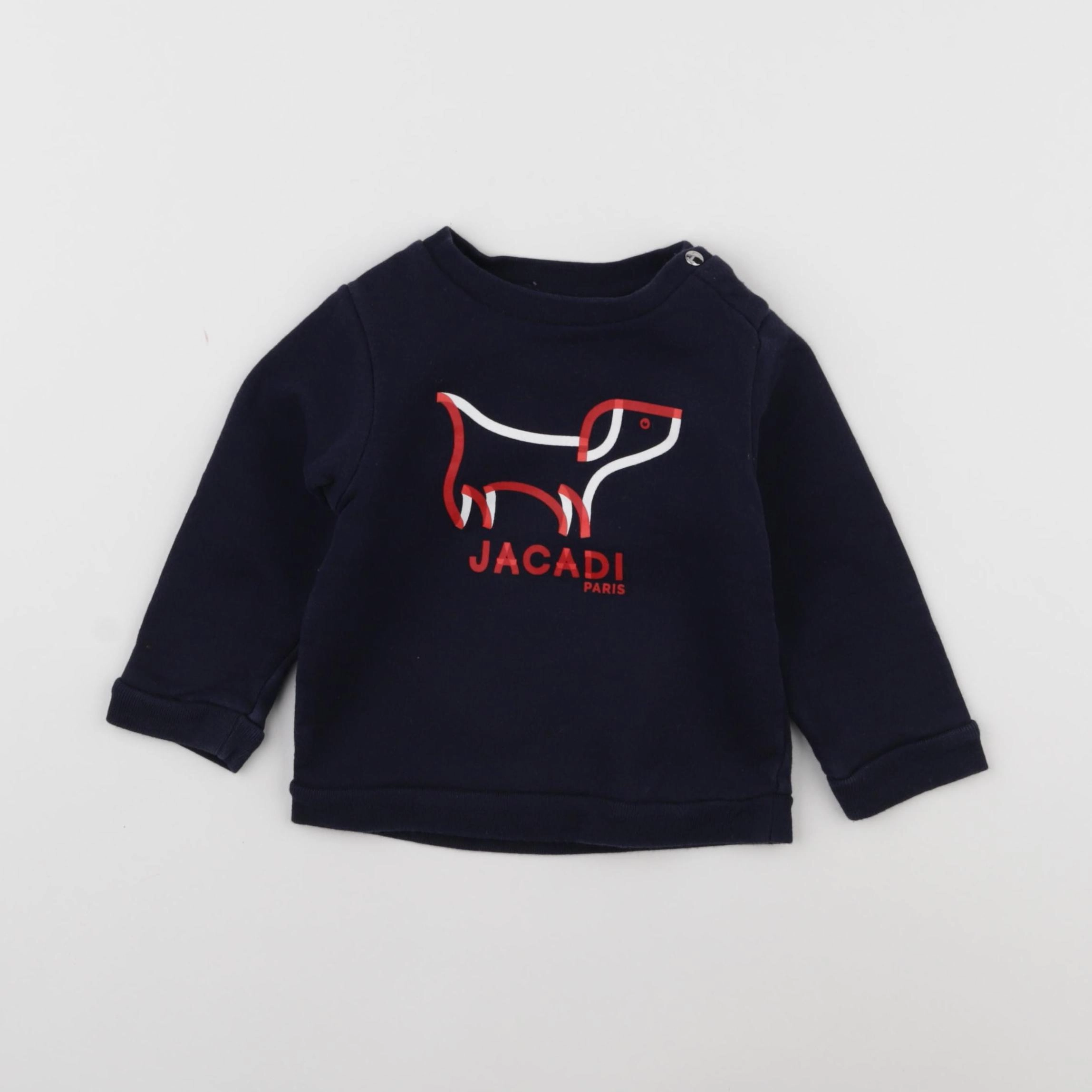 Jacadi - sweat bleu - 18 mois
