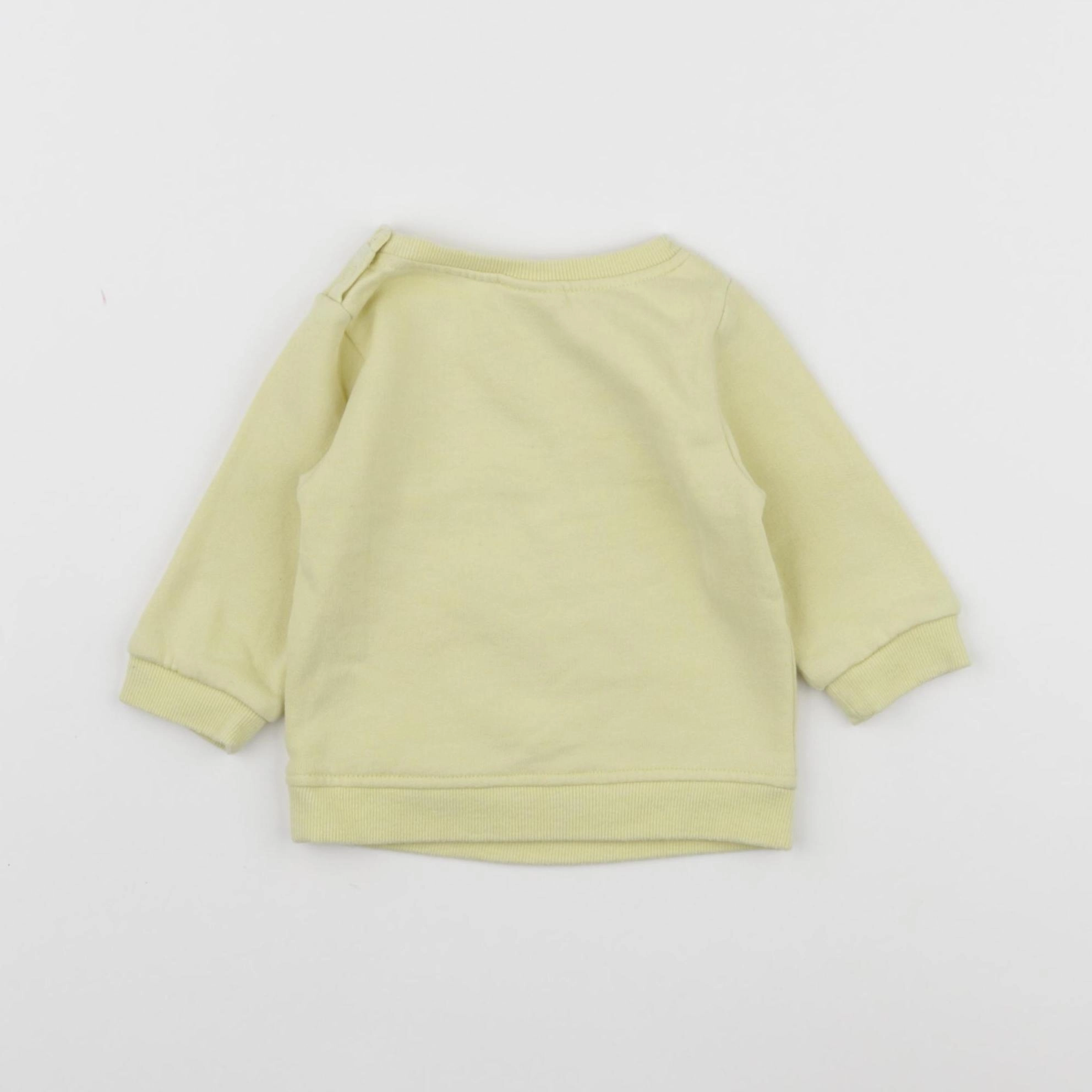 Tape à l'oeil - sweat jaune - 3 mois