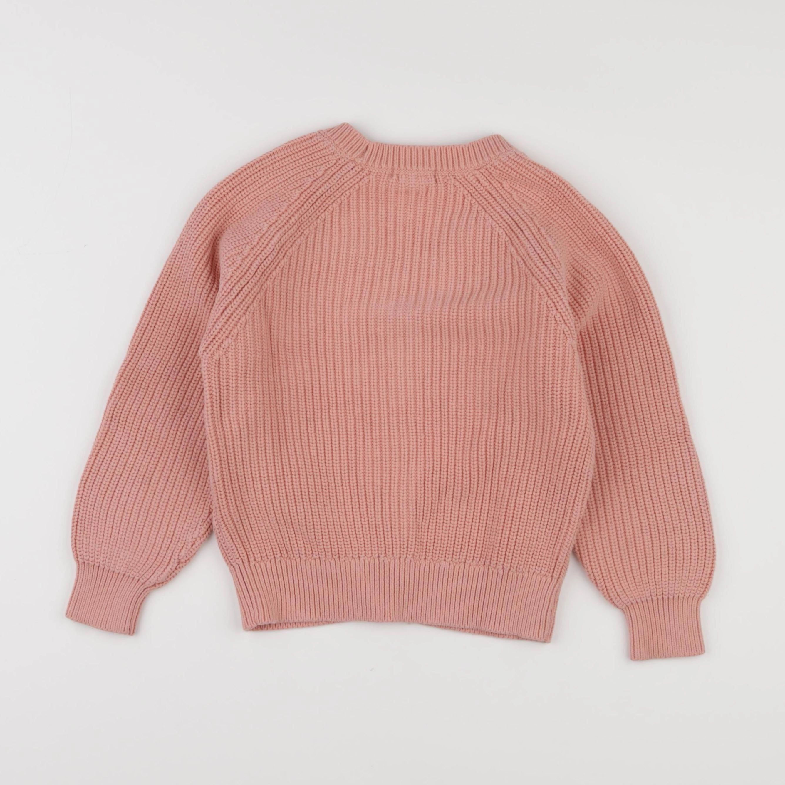 Vertbaudet - gilet rose - 8 ans
