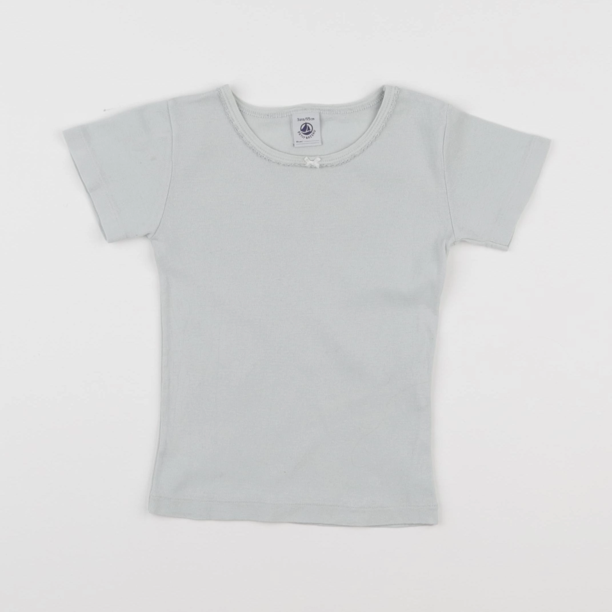 Petit Bateau - maillot de corps vert - 36 mois