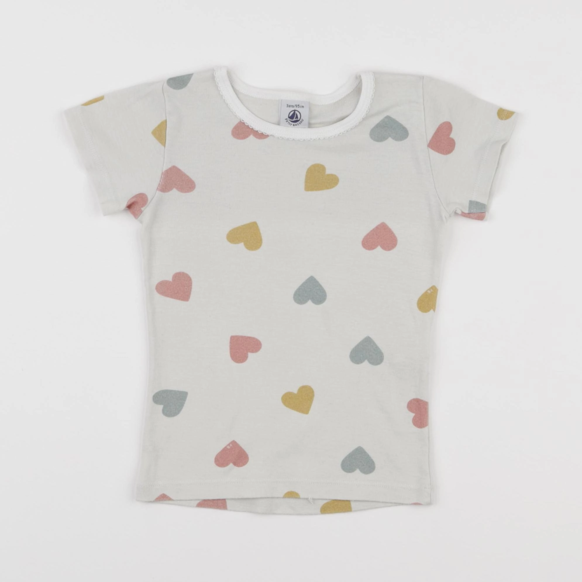 Petit Bateau - maillot de corps gris - 36 mois