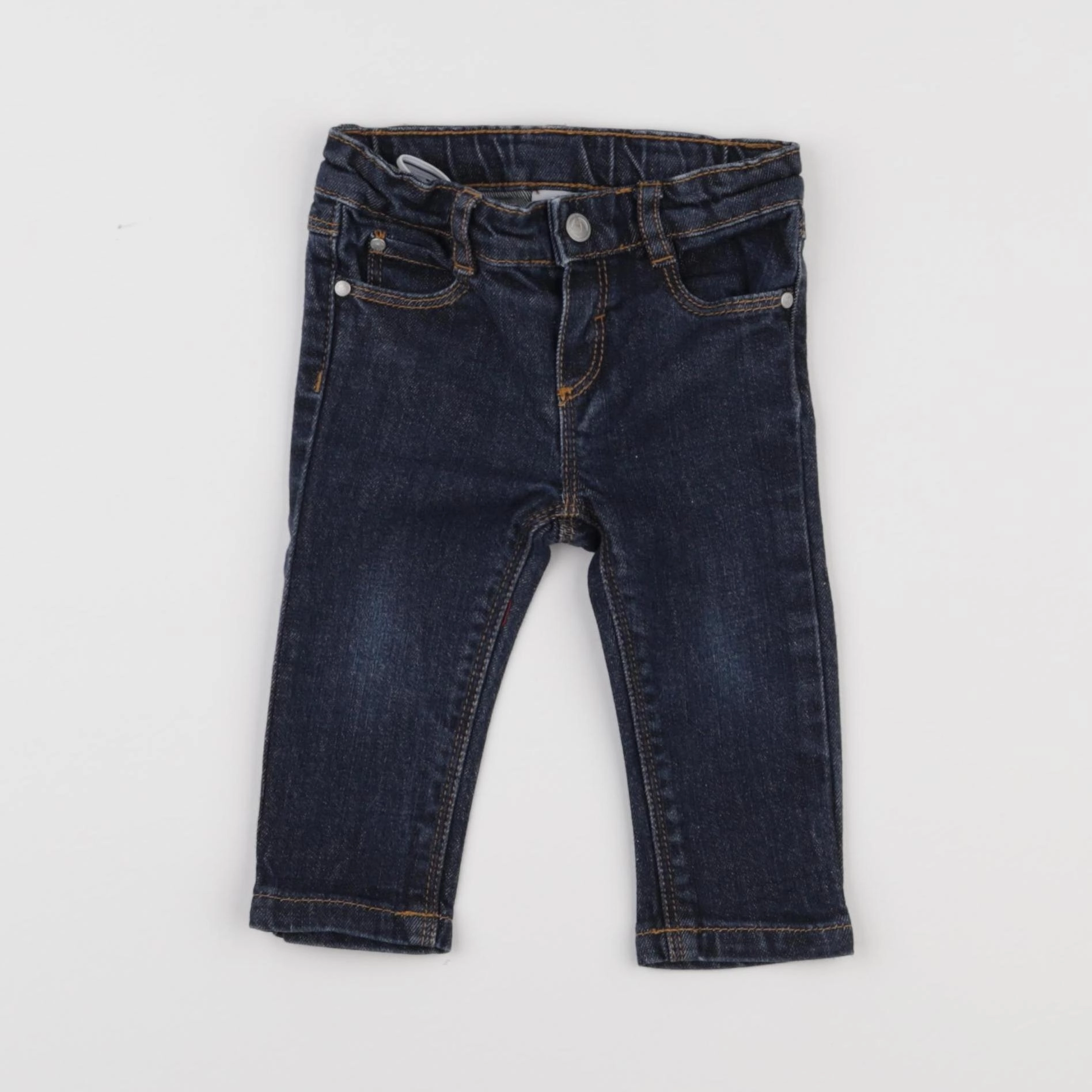 Petit Bateau - jean bleu - 3/6 mois