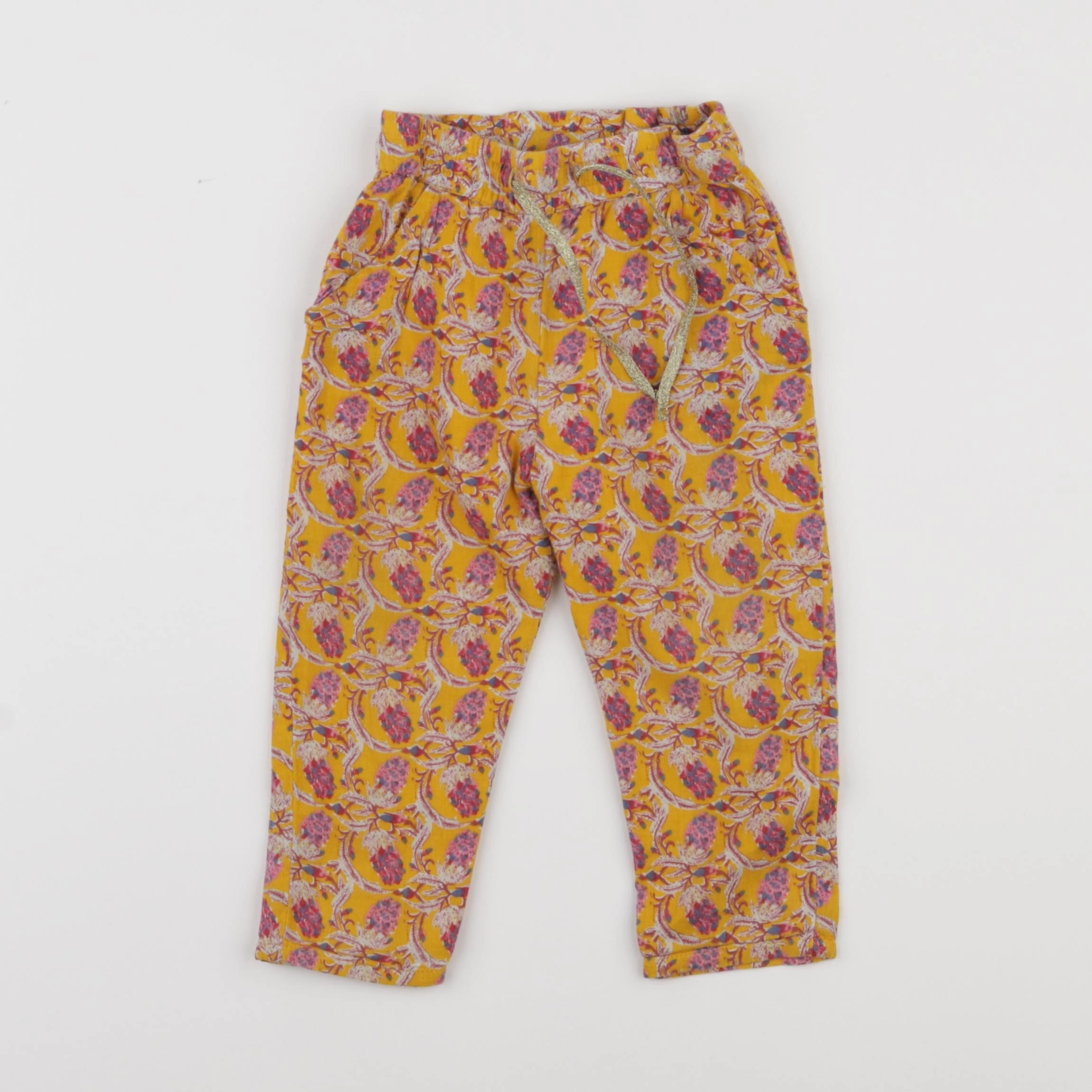Louise Misha - pantalon jaune - 12/18 mois