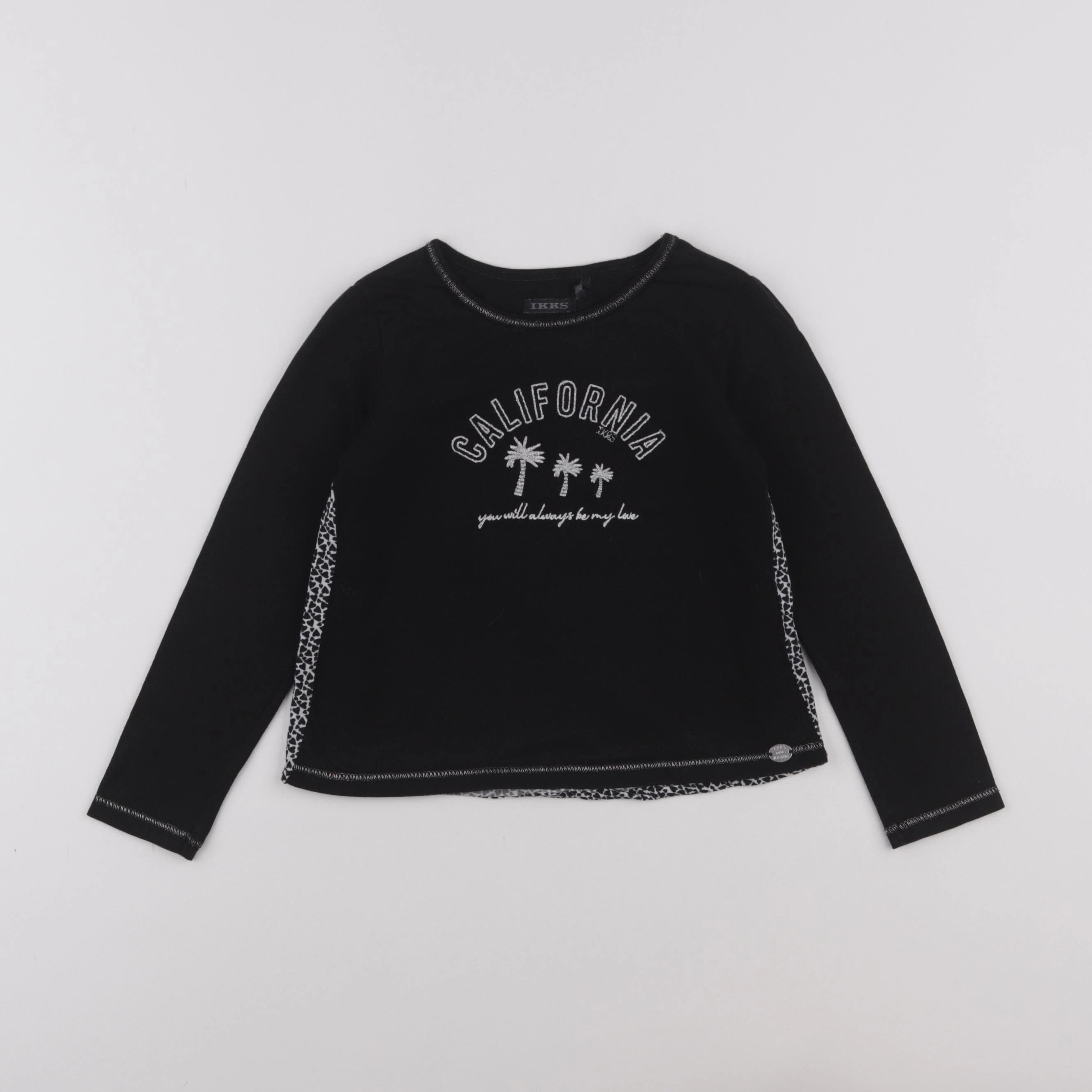 IKKS - tee-shirt noir - 4 ans