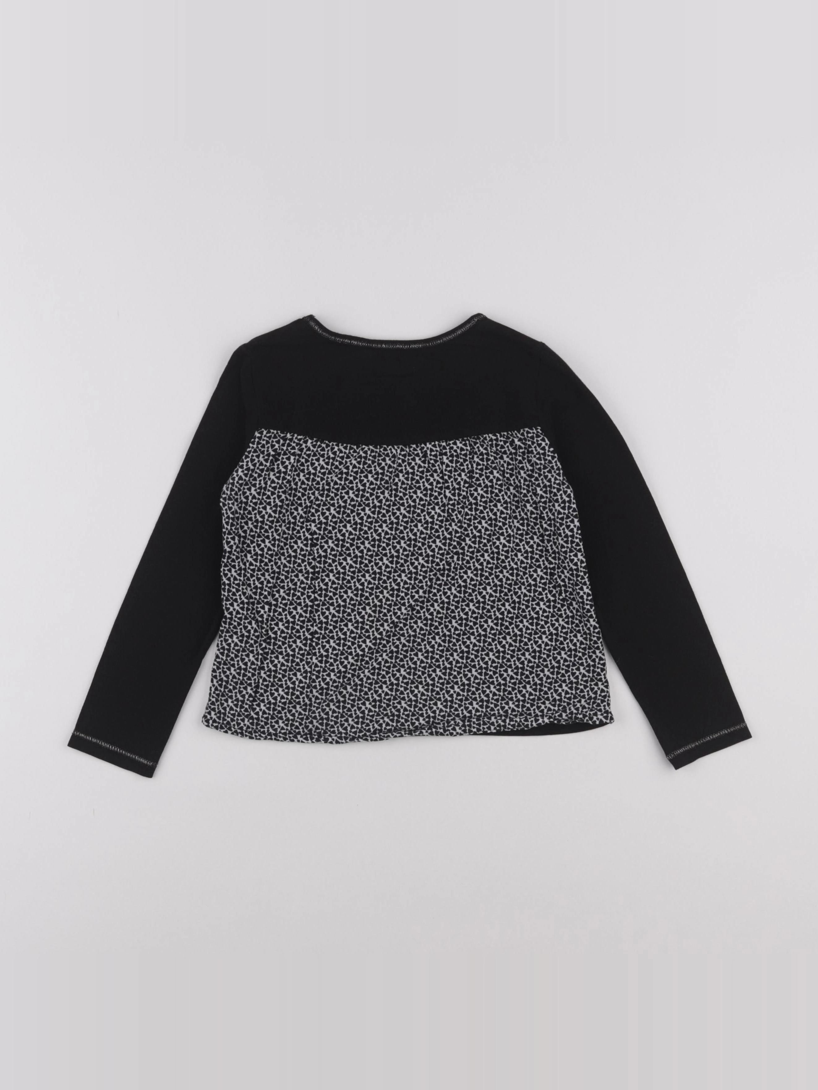 IKKS - tee-shirt noir - 4 ans