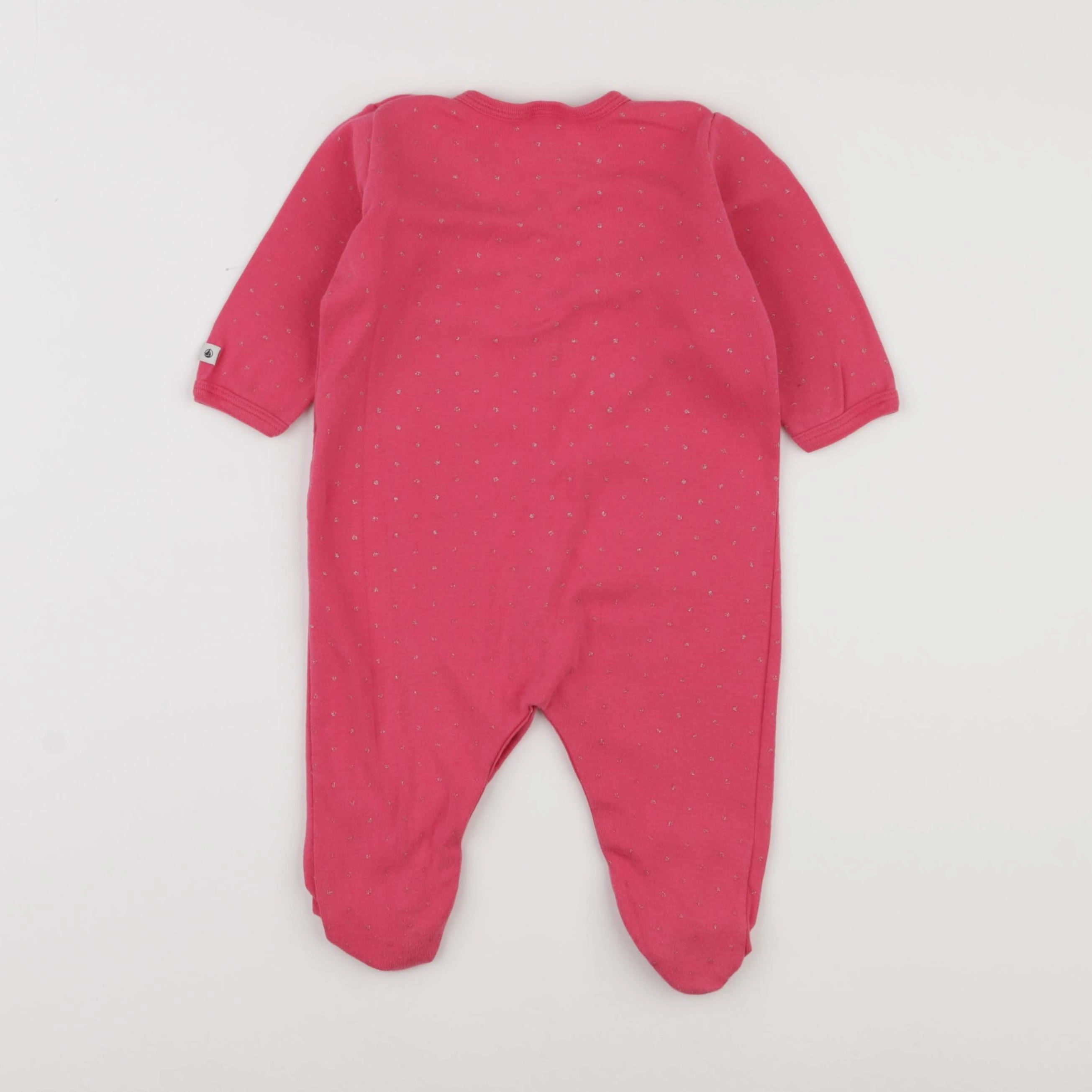 Petit Bateau - pyjama coton rose - 6 mois