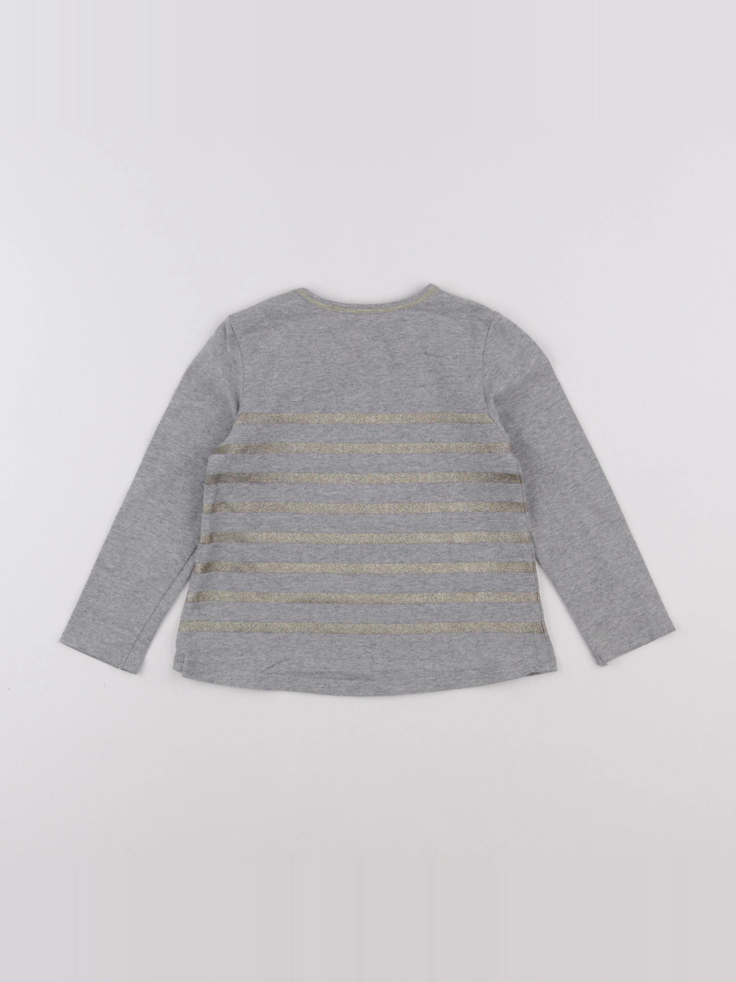 IKKS - tee-shirt gris - 3 ans
