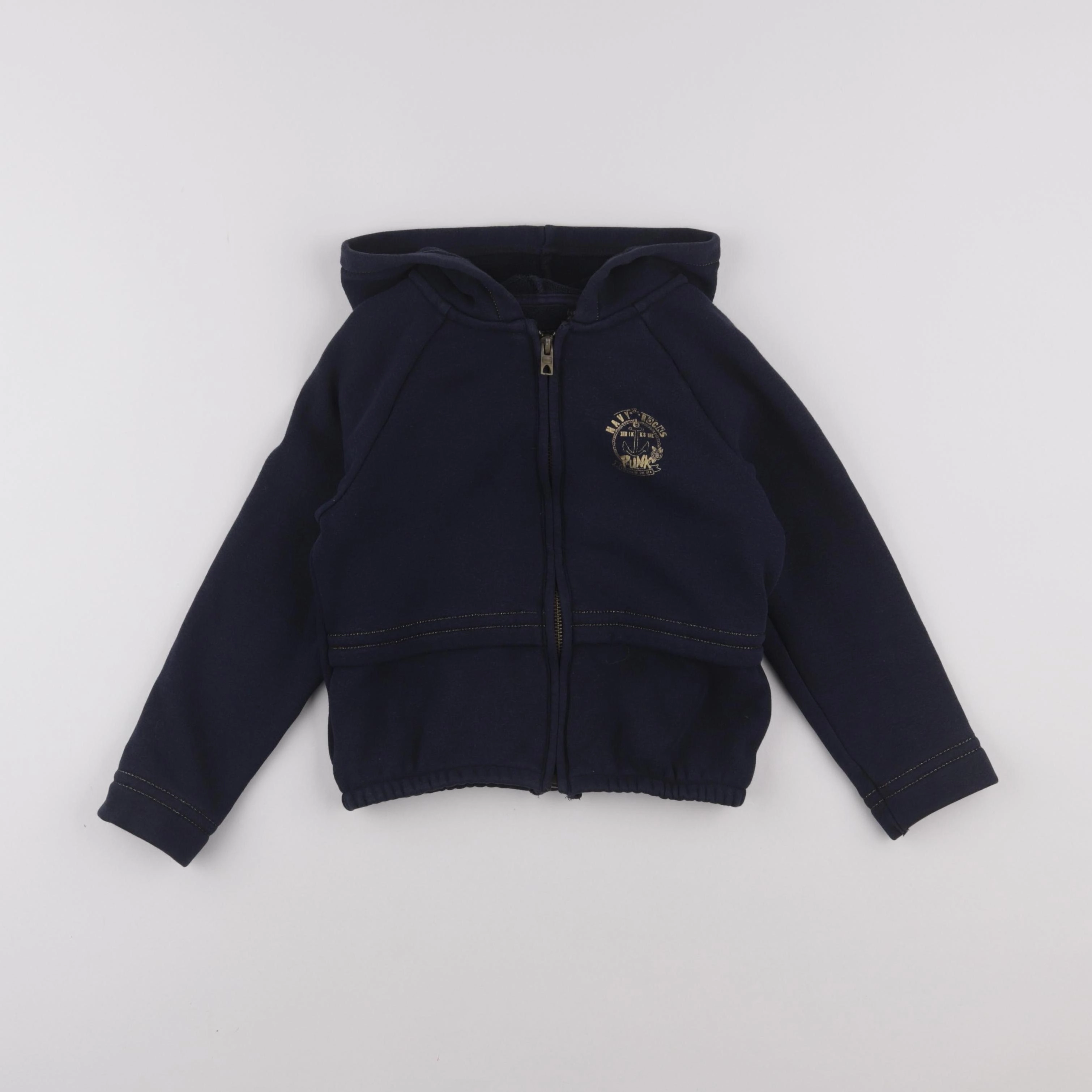 IKKS - sweat bleu - 6 ans