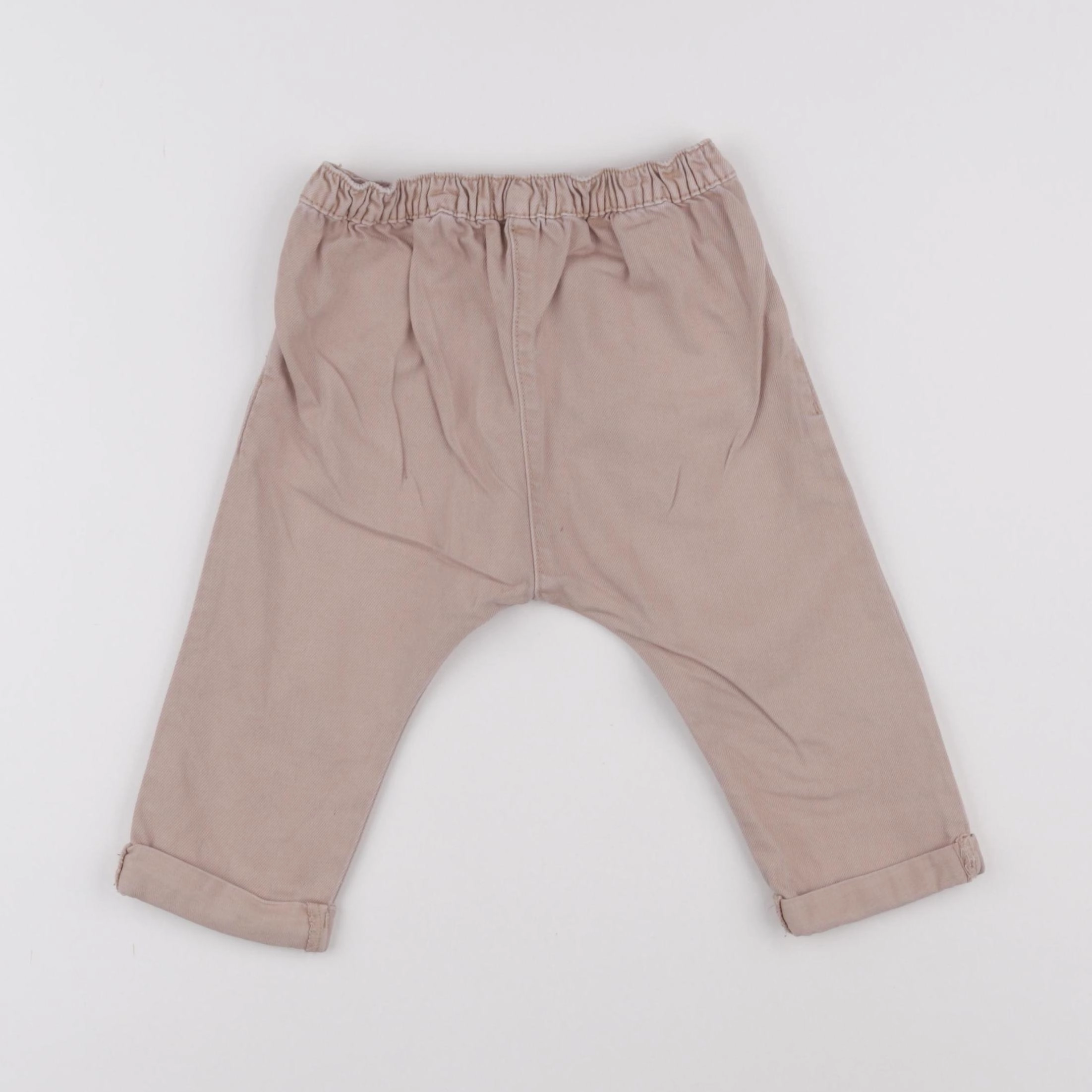 Vertbaudet - jean beige - 18 mois