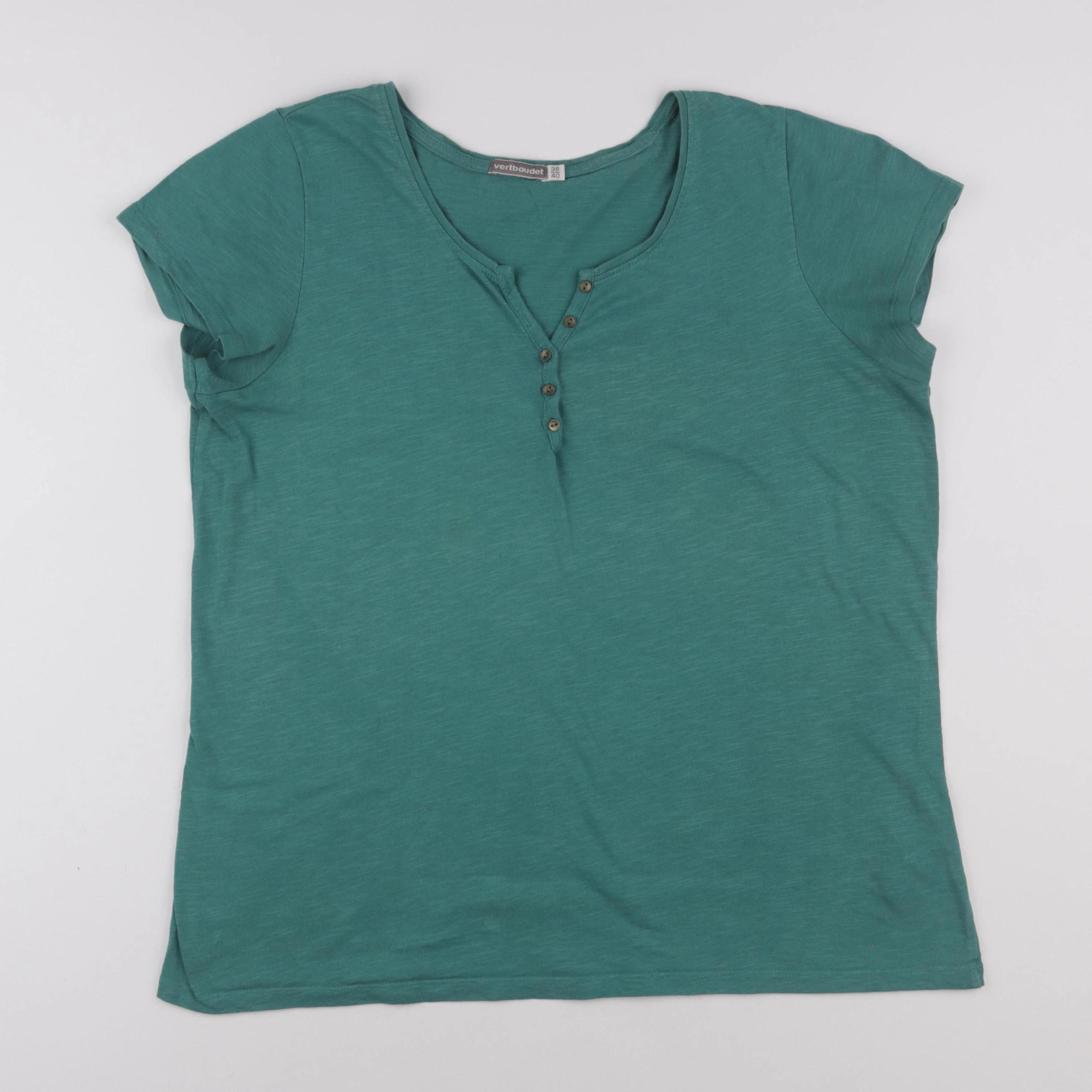 Vertbaudet - tee-shirt grossesse vert - 38 à 40