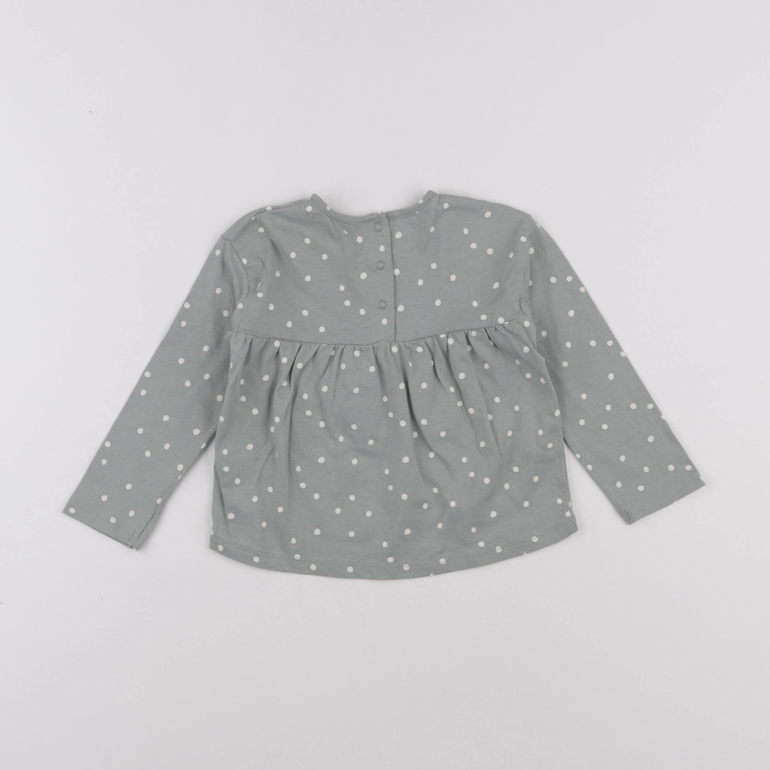 Vertbaudet - tee-shirt vert - 18 mois