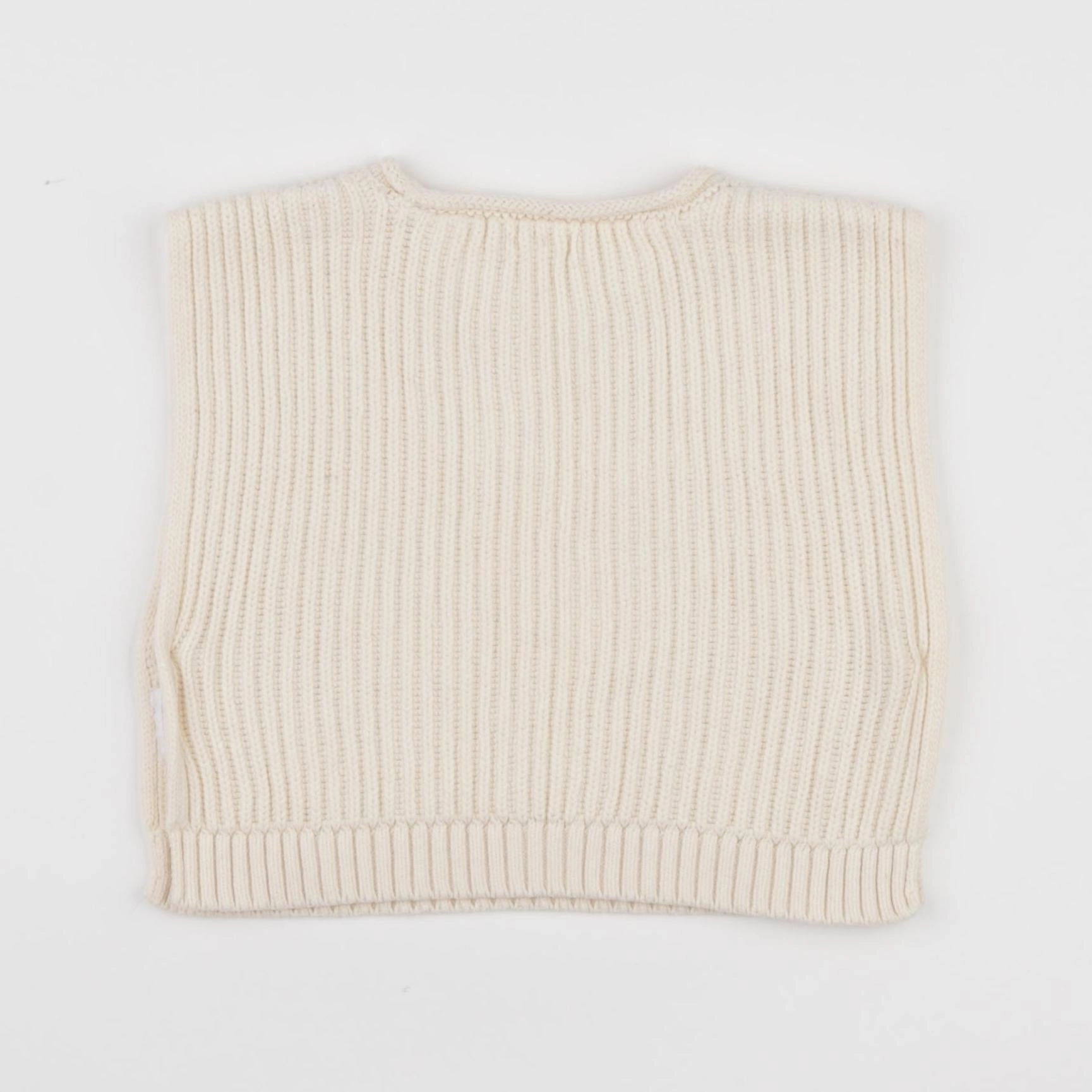 Vertbaudet - pull beige - 12 mois