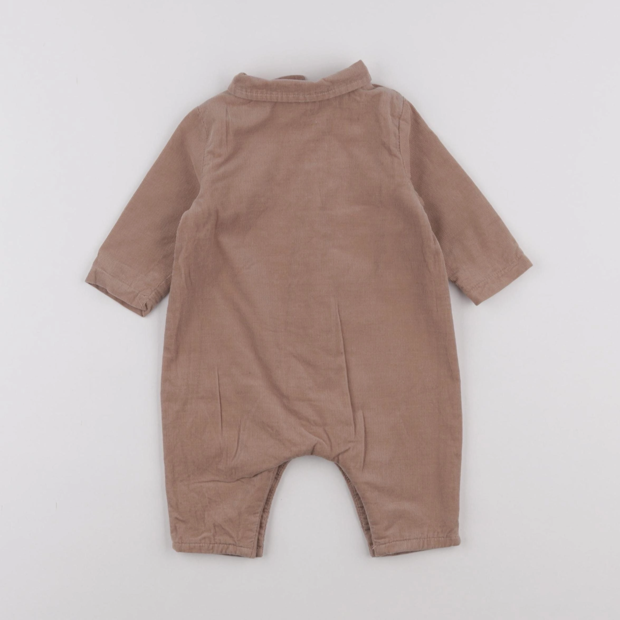 Vertbaudet - combinaison marron - 3 mois