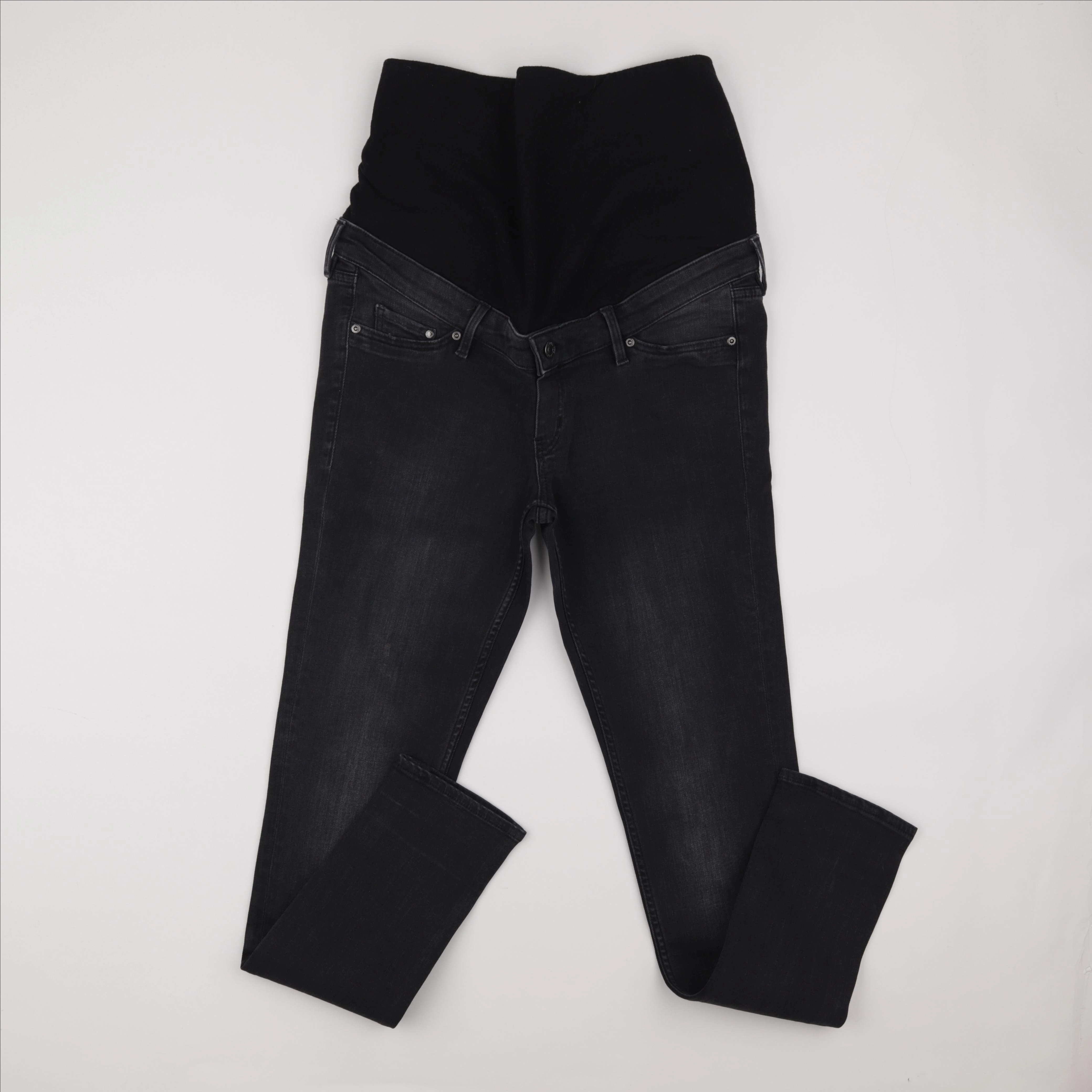 H&M - jean grossesse noir - 42