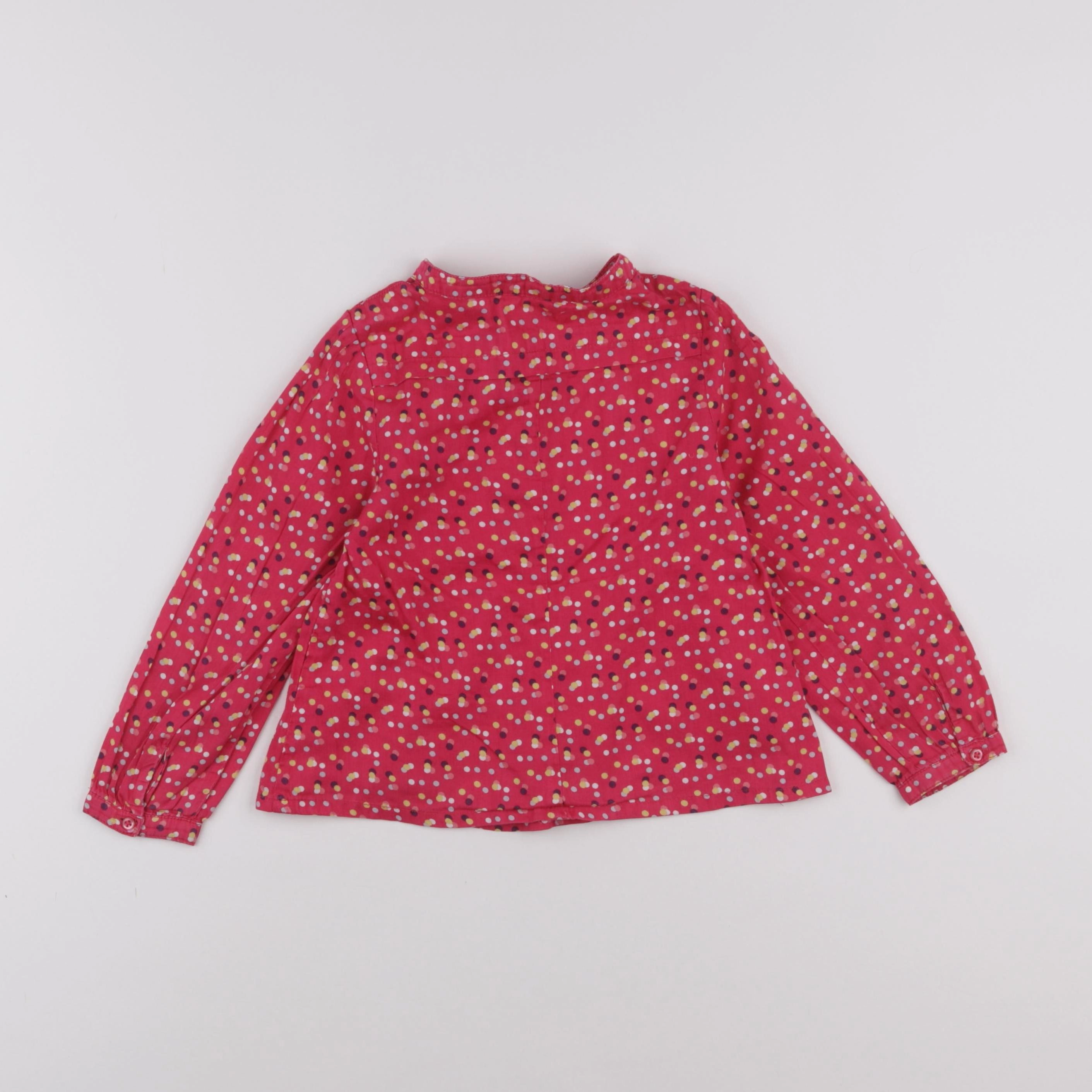 Okaidi - blouse rose - 4 ans