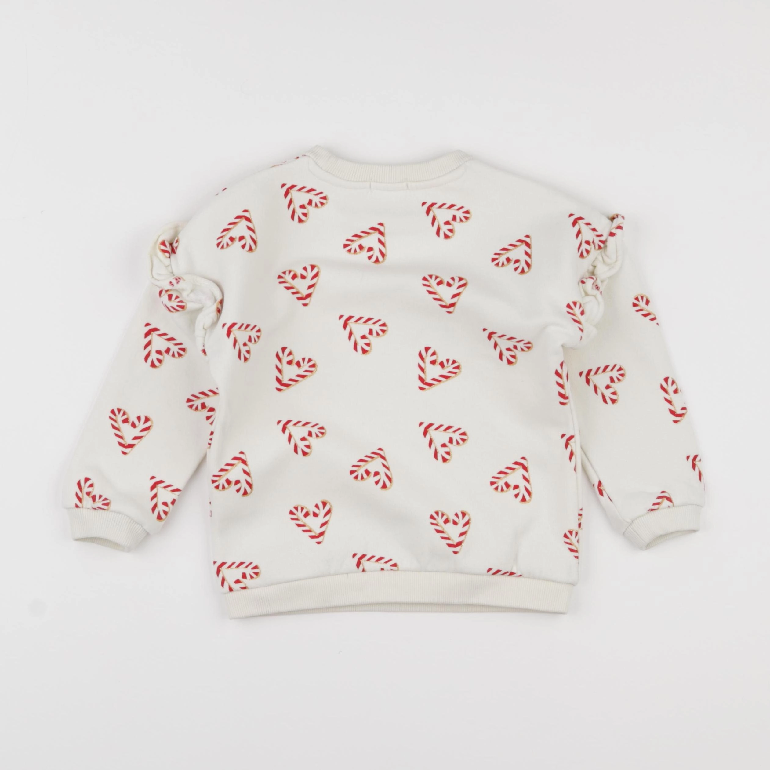 Vertbaudet - sweat rouge - 36 mois