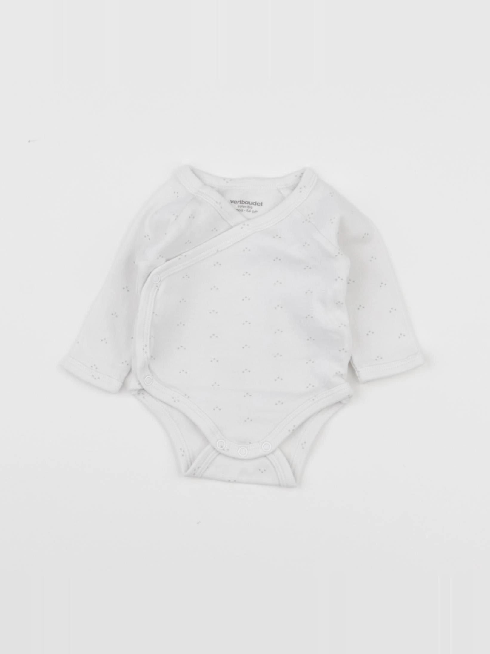 Vertbaudet - body vert - 1 mois