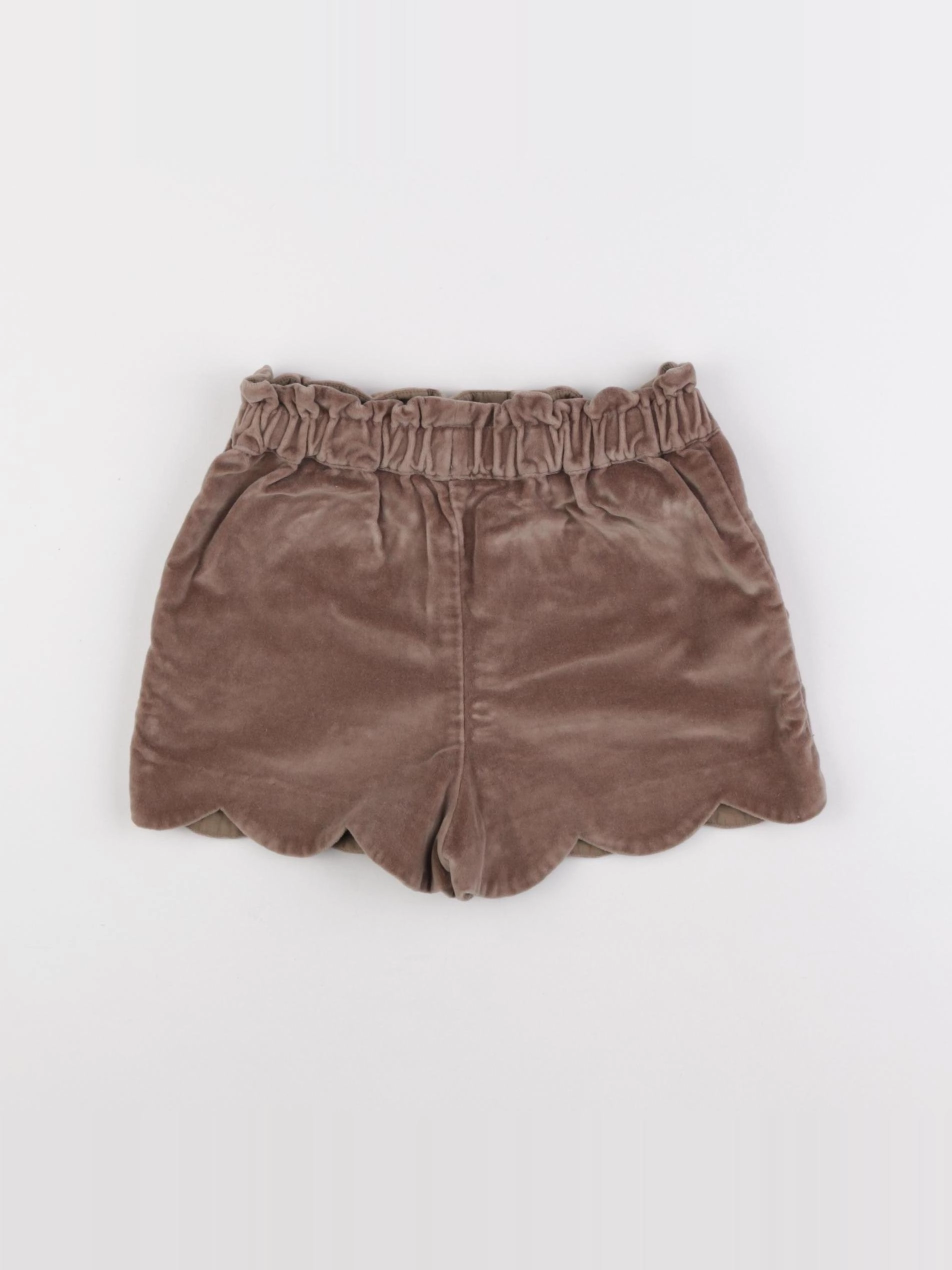 Vertbaudet - short marron - 8 ans
