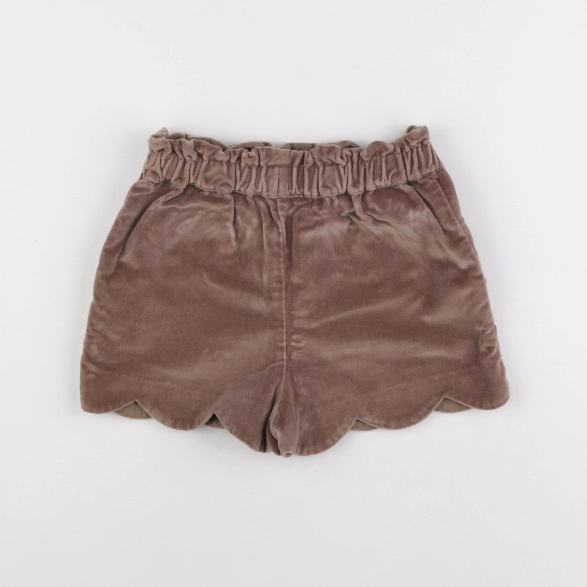 Vertbaudet - short marron - 8 ans