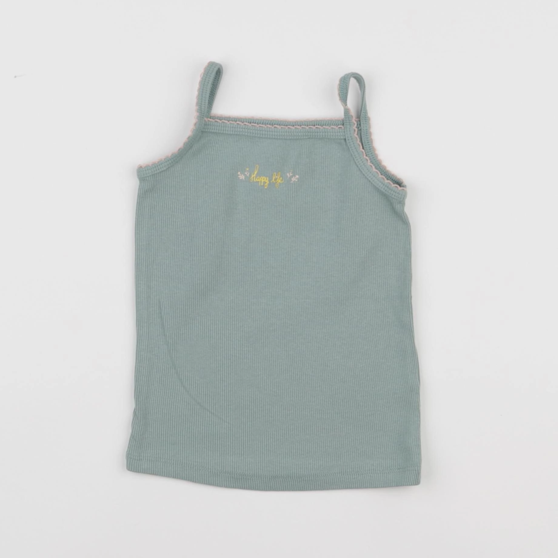 Vertbaudet - maillot de corps vert - 3 ans