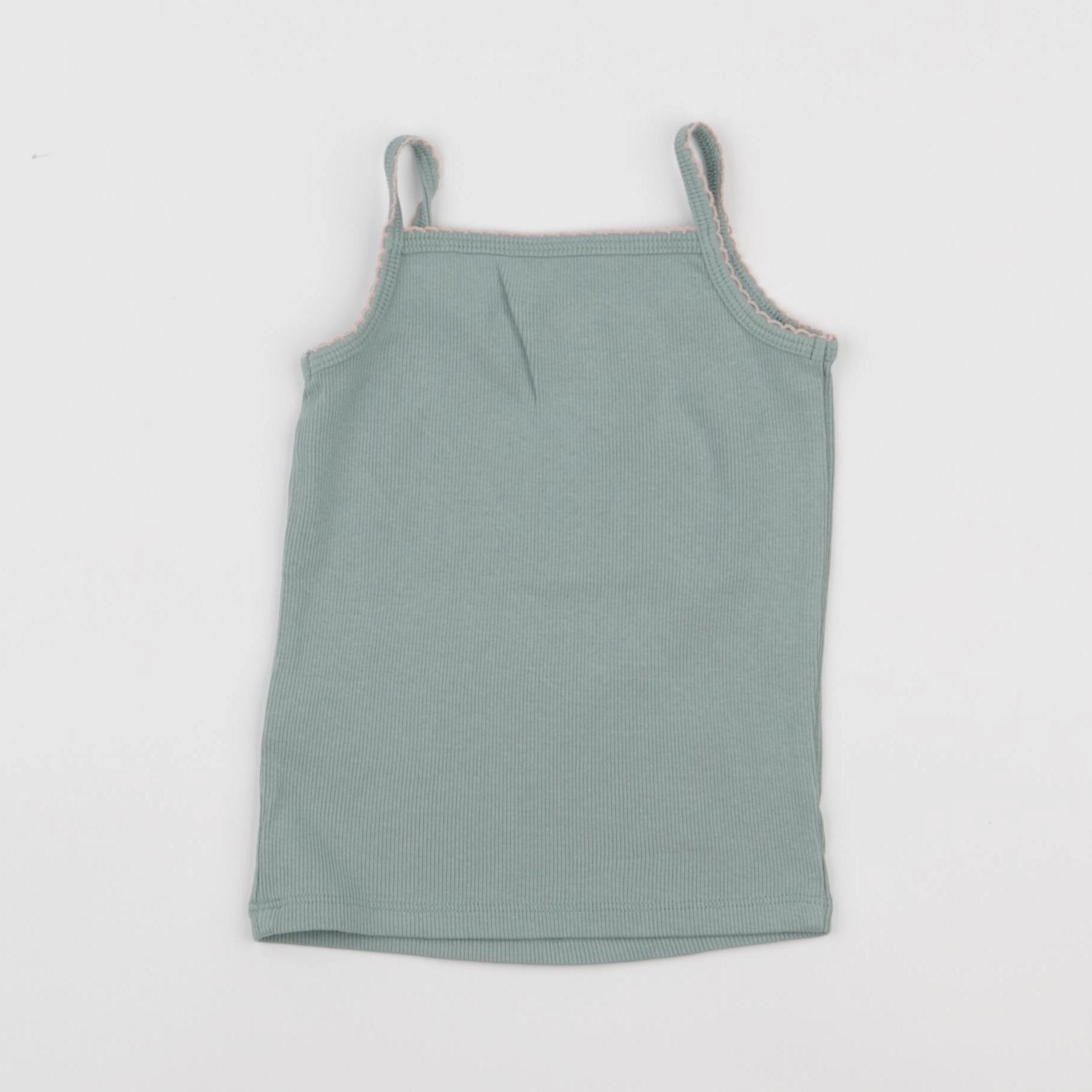 Vertbaudet - maillot de corps vert - 3 ans