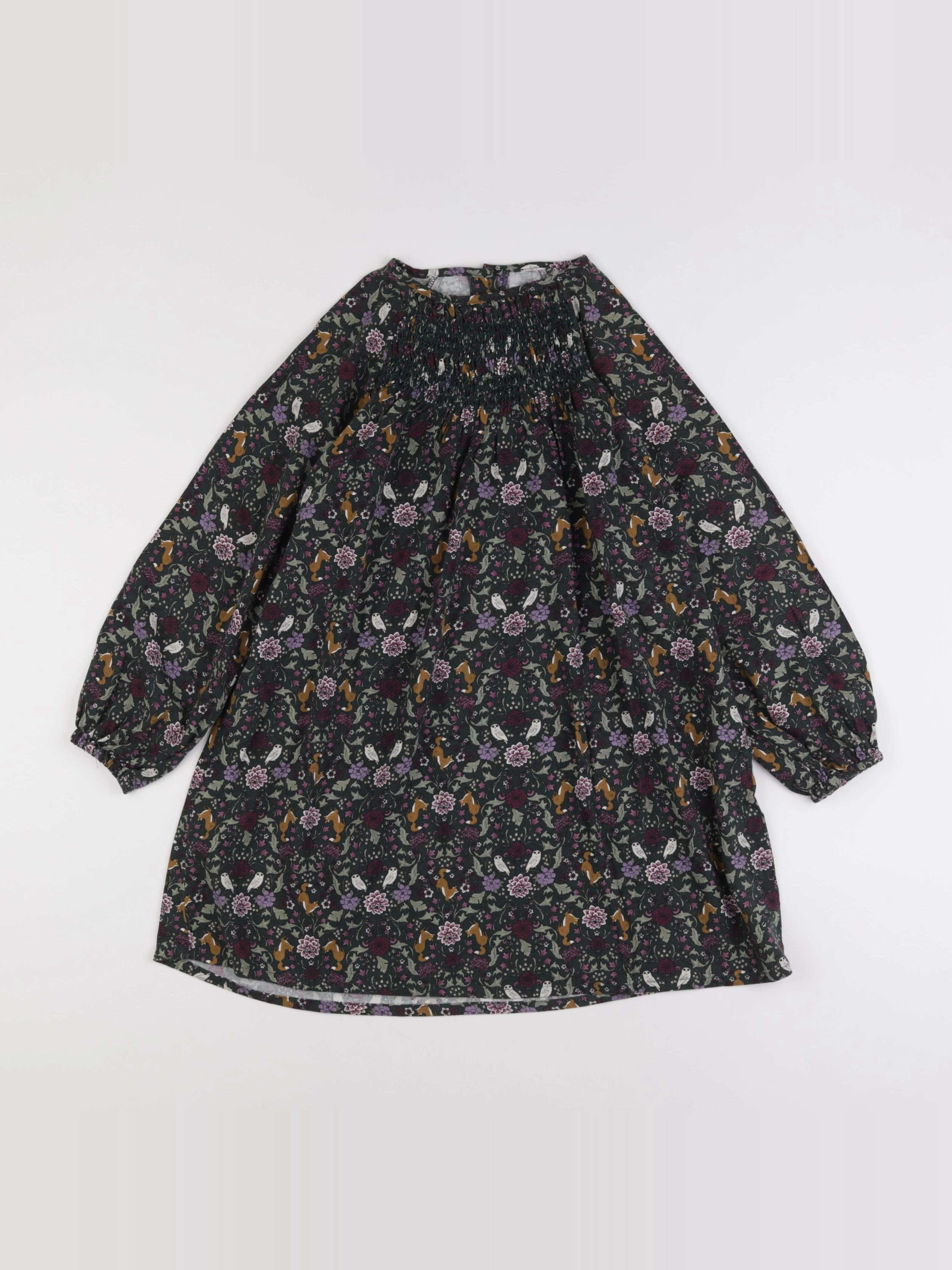 Vertbaudet - robe multicolore - 9 ans