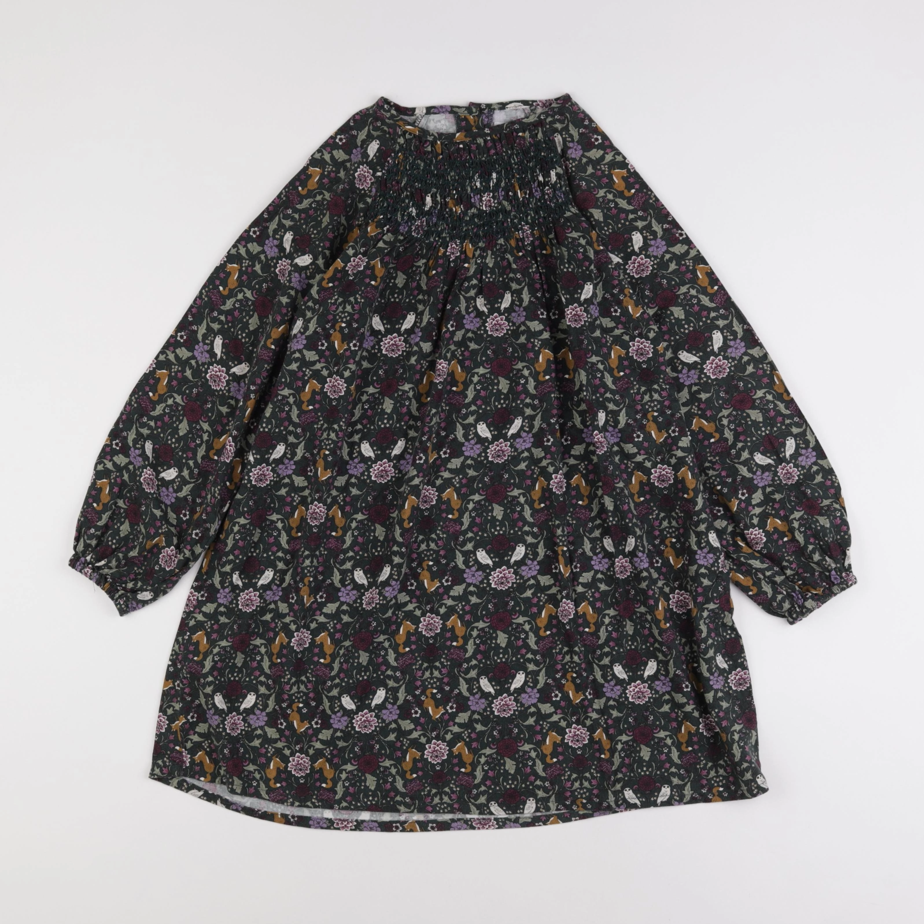 Vertbaudet - robe multicolore - 9 ans