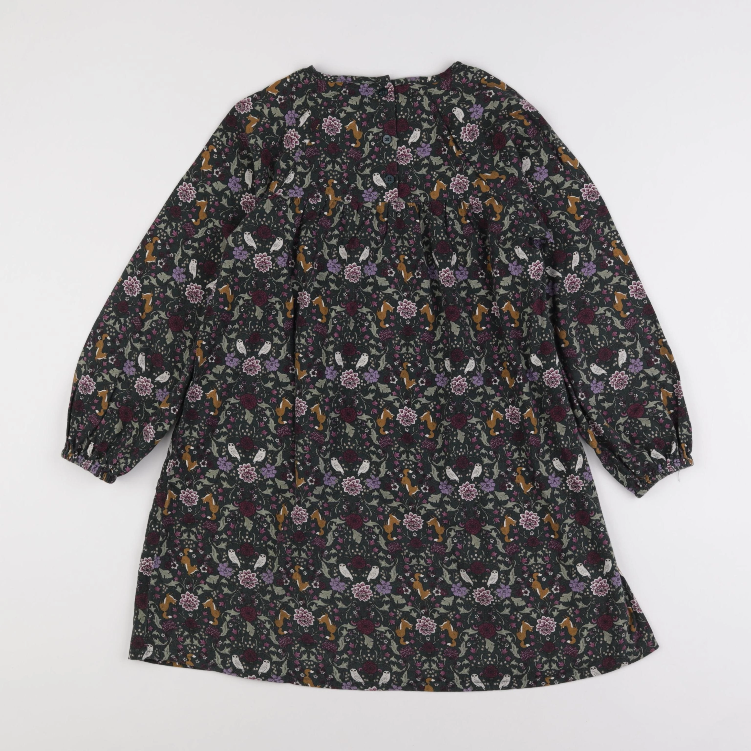 Vertbaudet - robe multicolore - 9 ans
