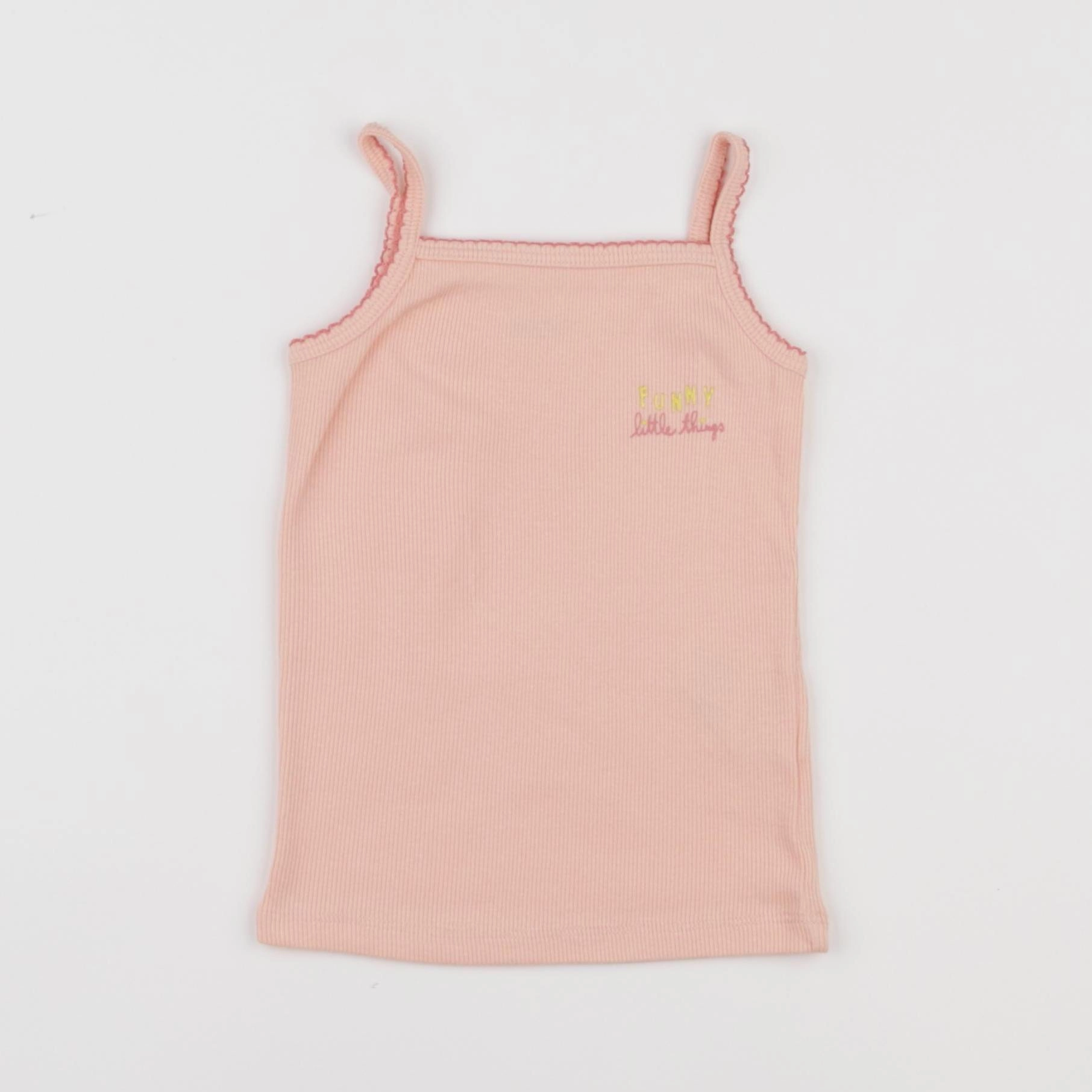 Vertbaudet - maillot de corps rose - 3 ans