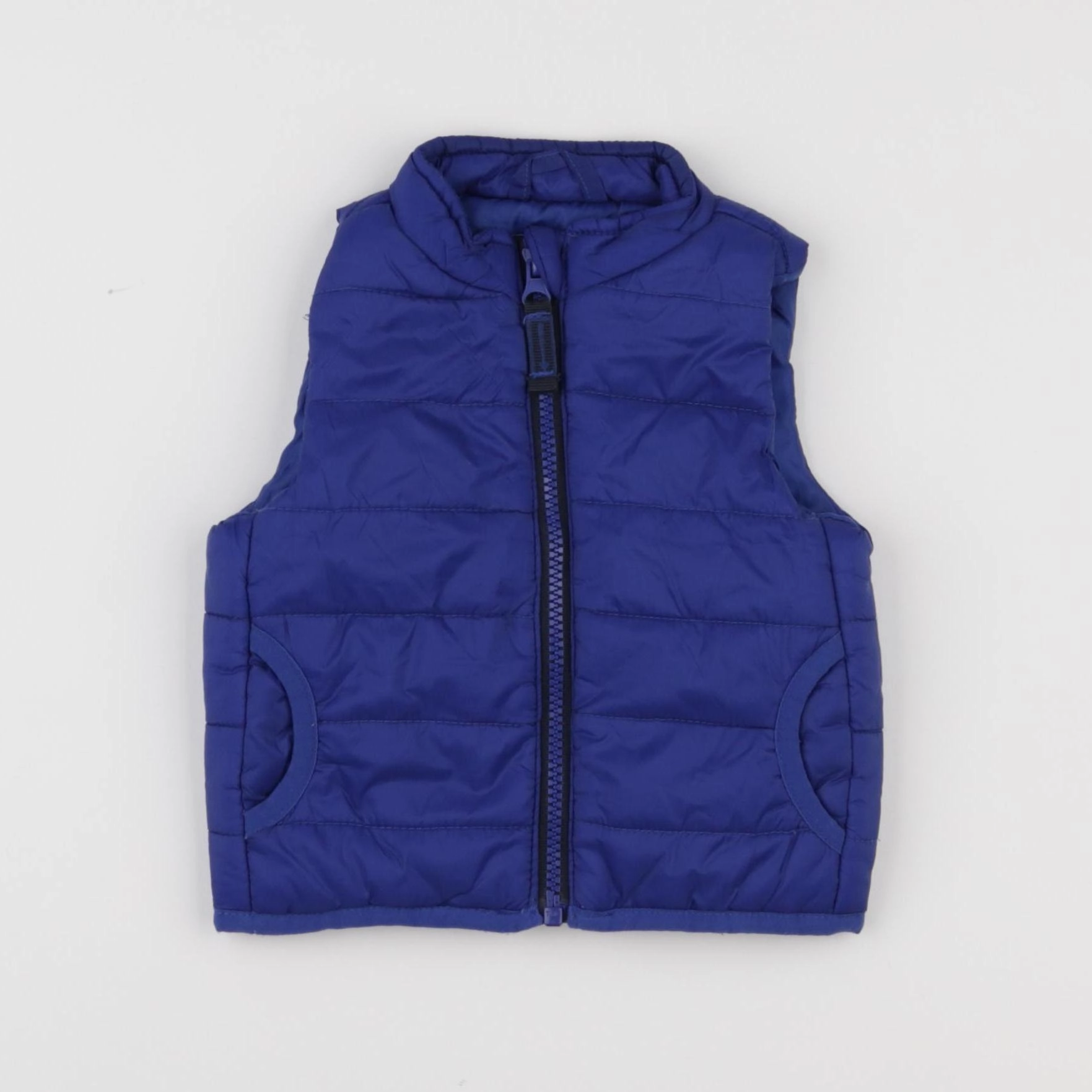 Vertbaudet - doudoune bleu - 6 mois