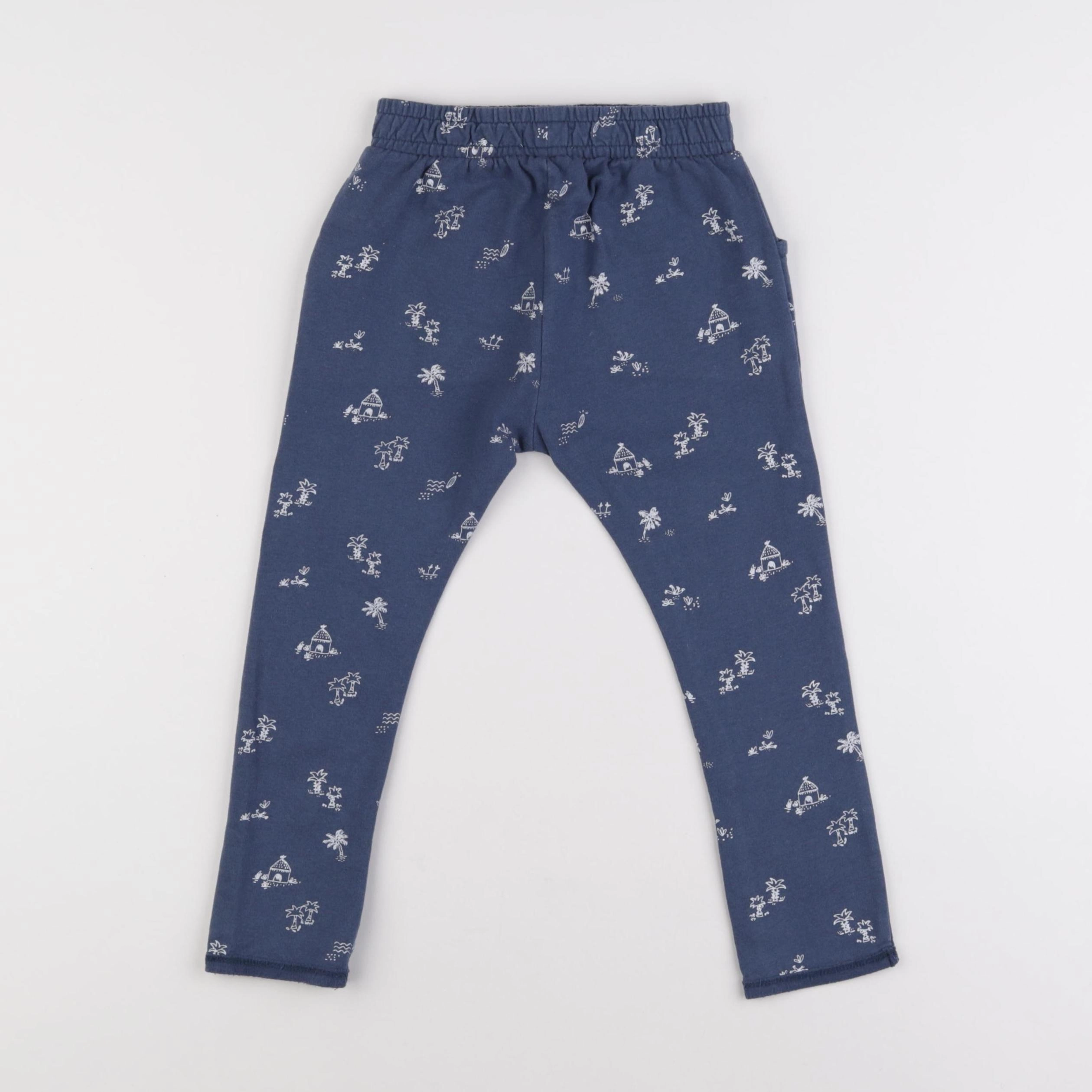 Vertbaudet - pantalon bleu - 36 mois
