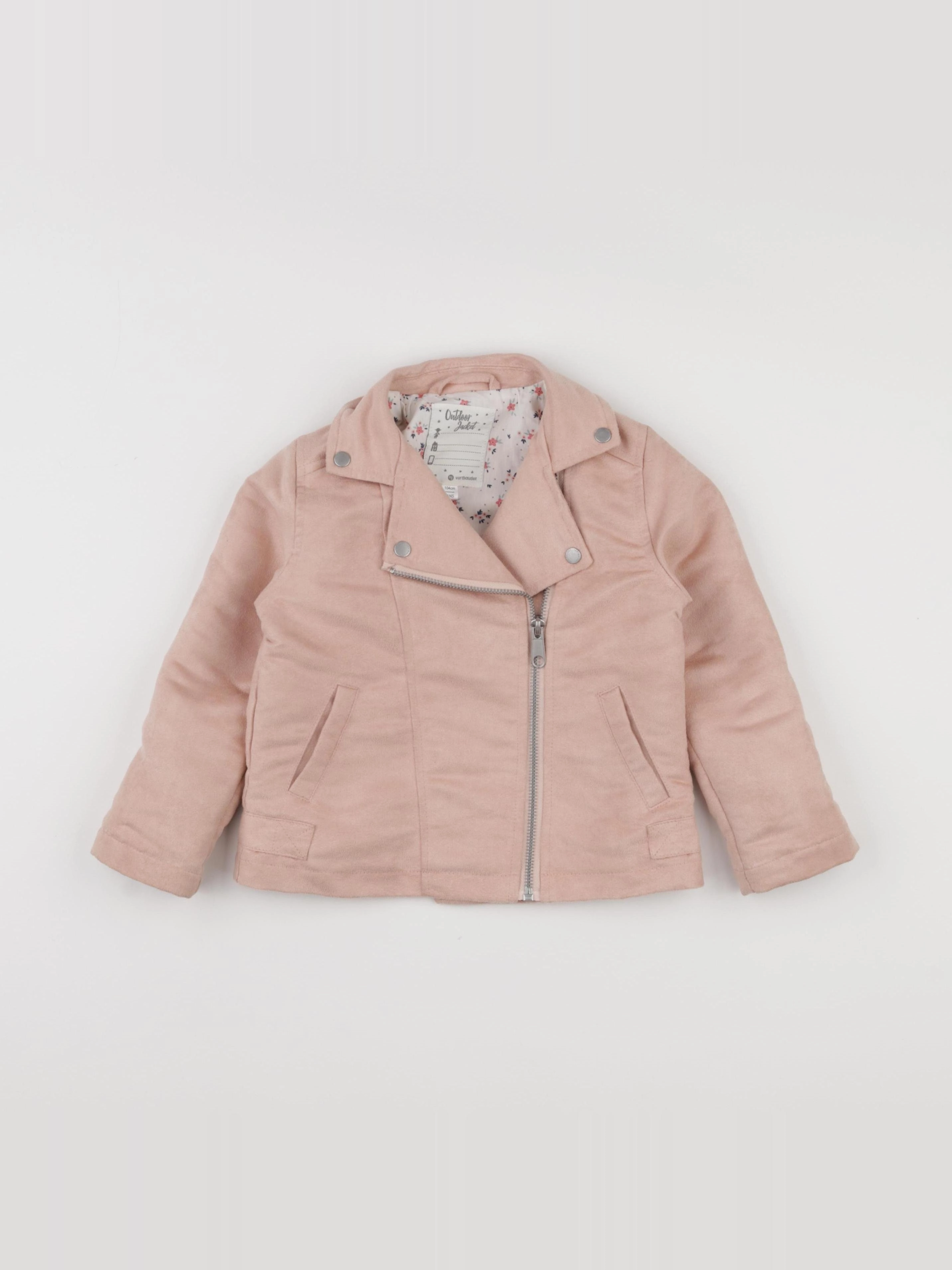 Vertbaudet - veste rose - 4 ans