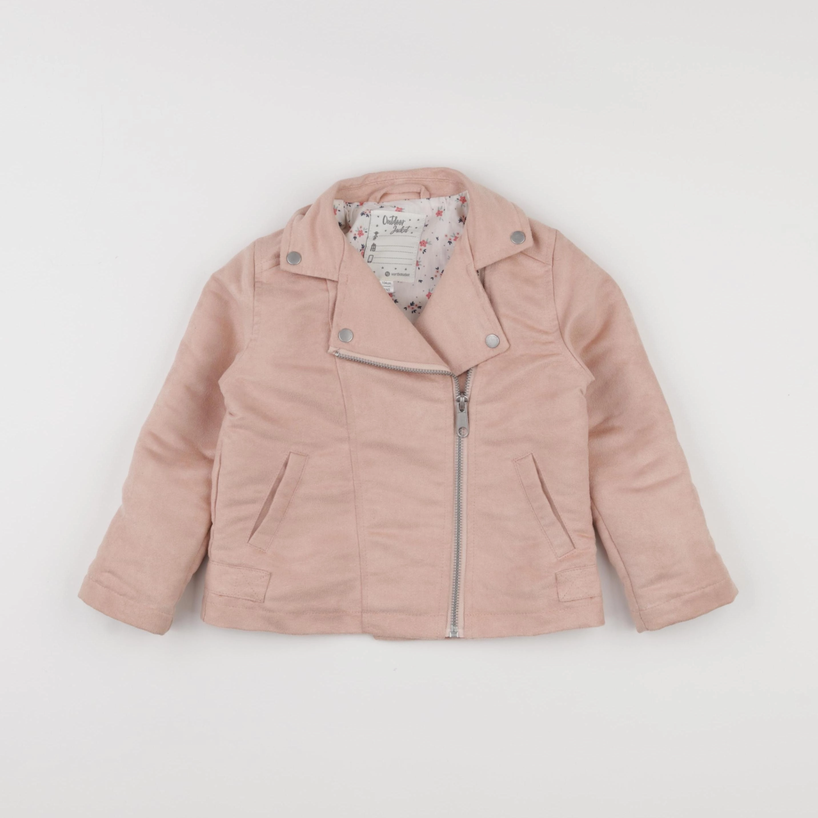 Vertbaudet - veste rose - 4 ans