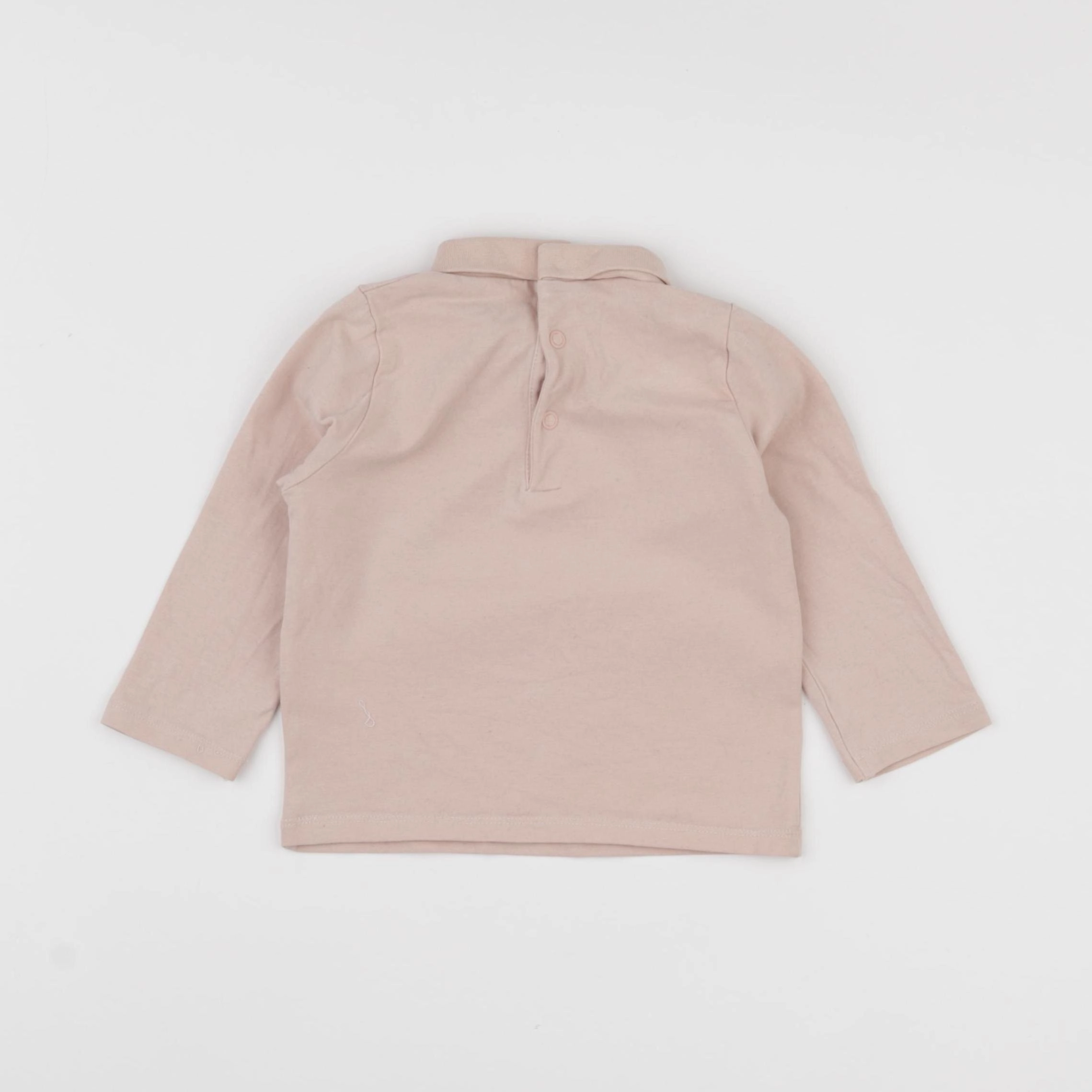 Vertbaudet - sous-pull rose - 12 mois
