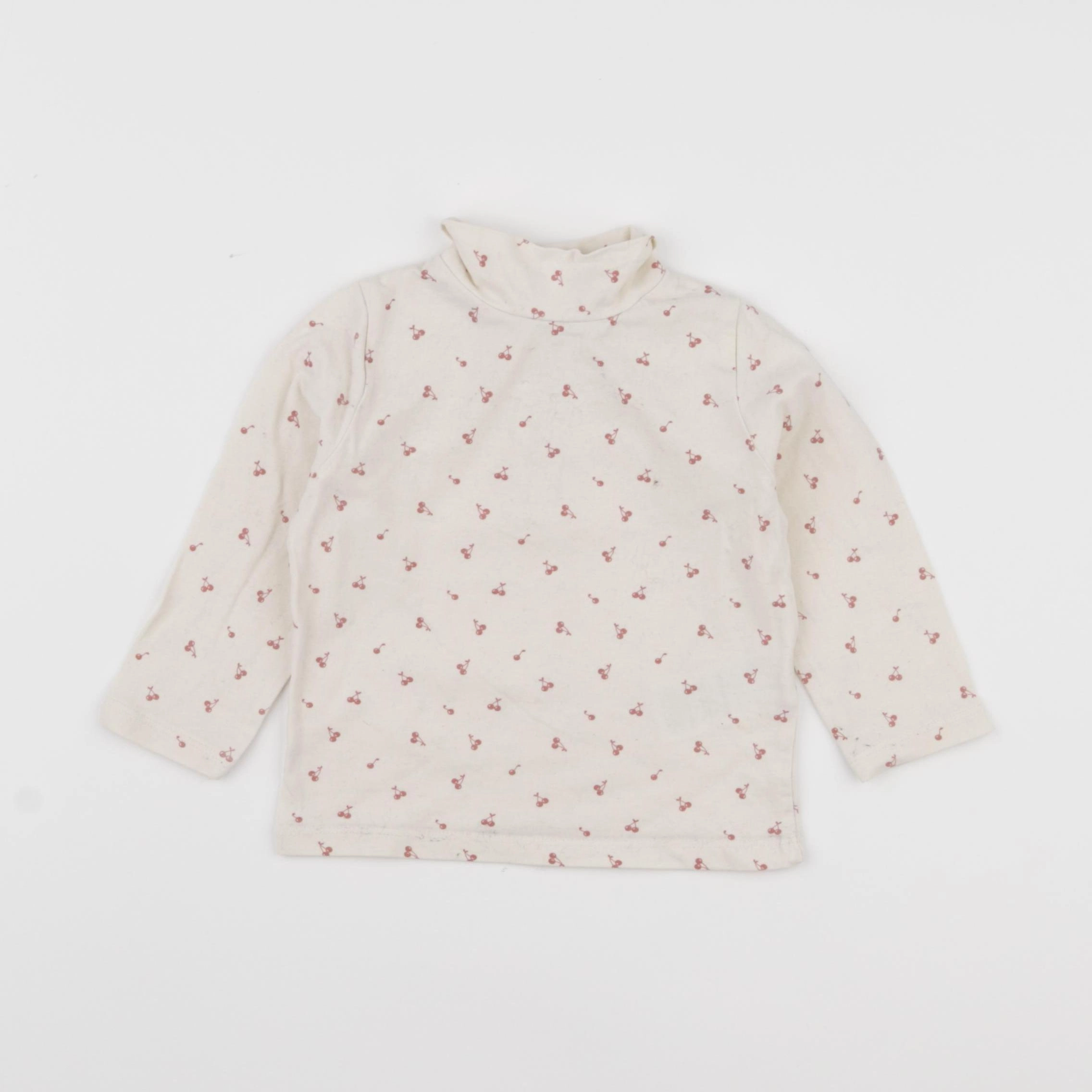 Vertbaudet - sous-pull beige - 12 mois