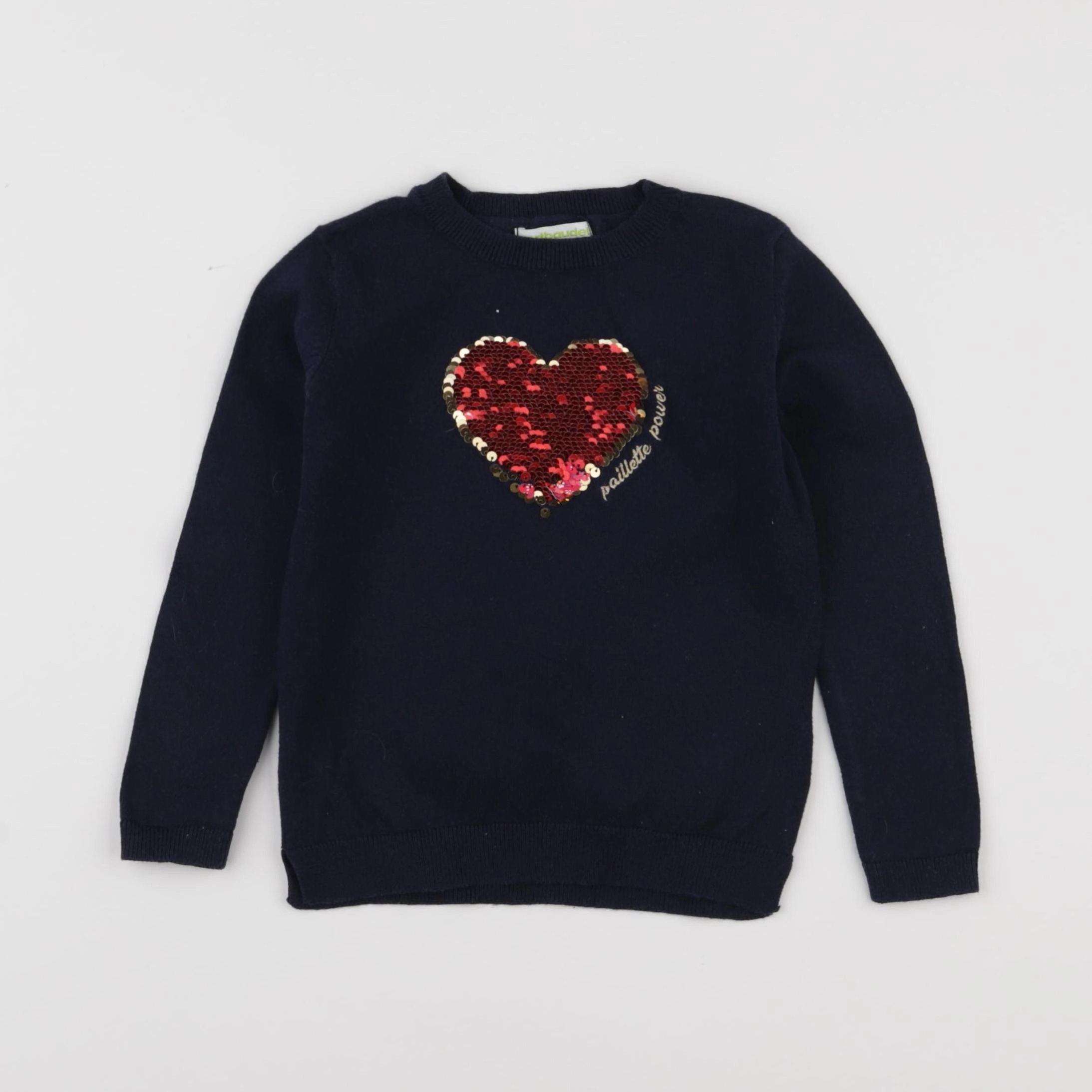 Vertbaudet - pull bleu - 3 ans