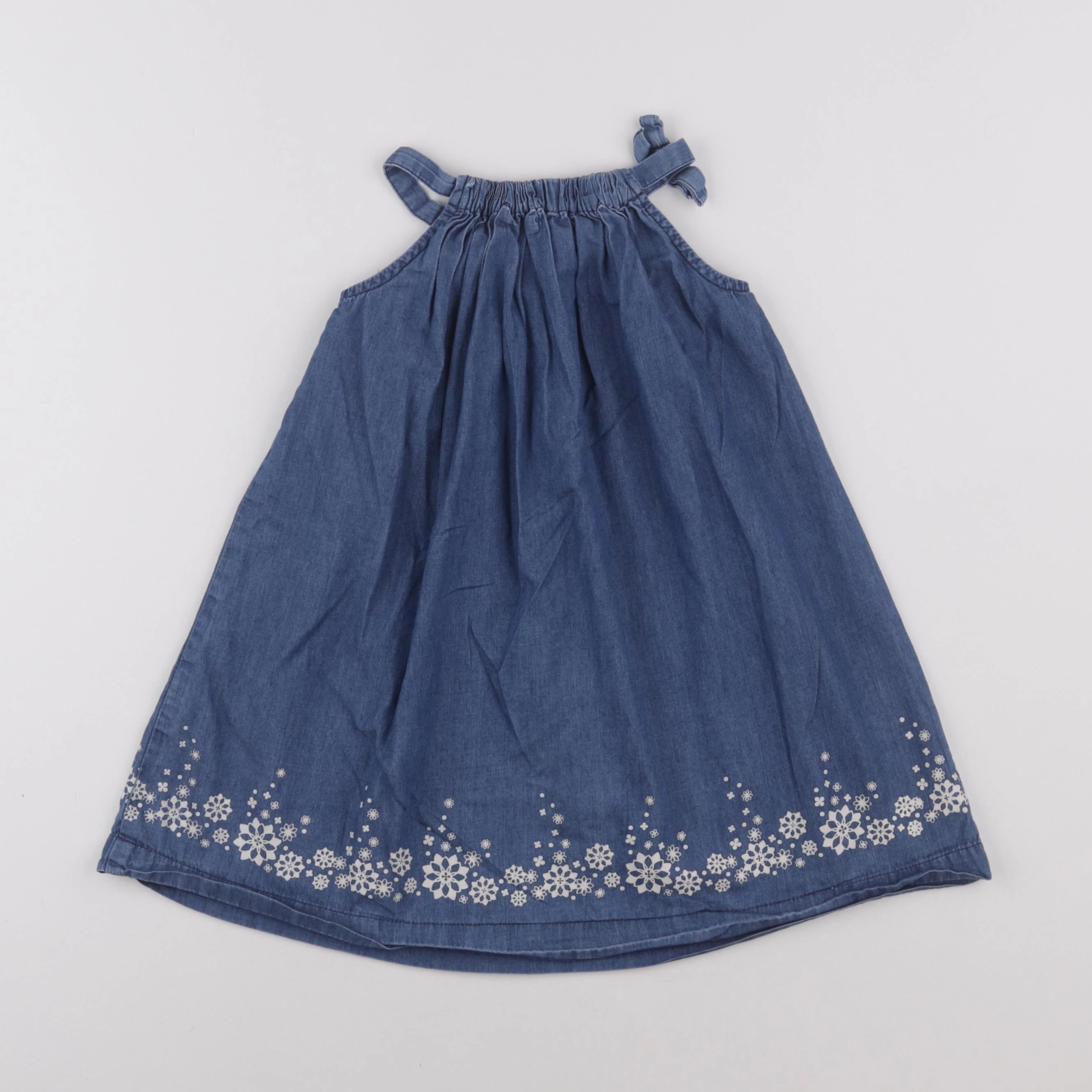 Vertbaudet - robe bleu - 5 ans