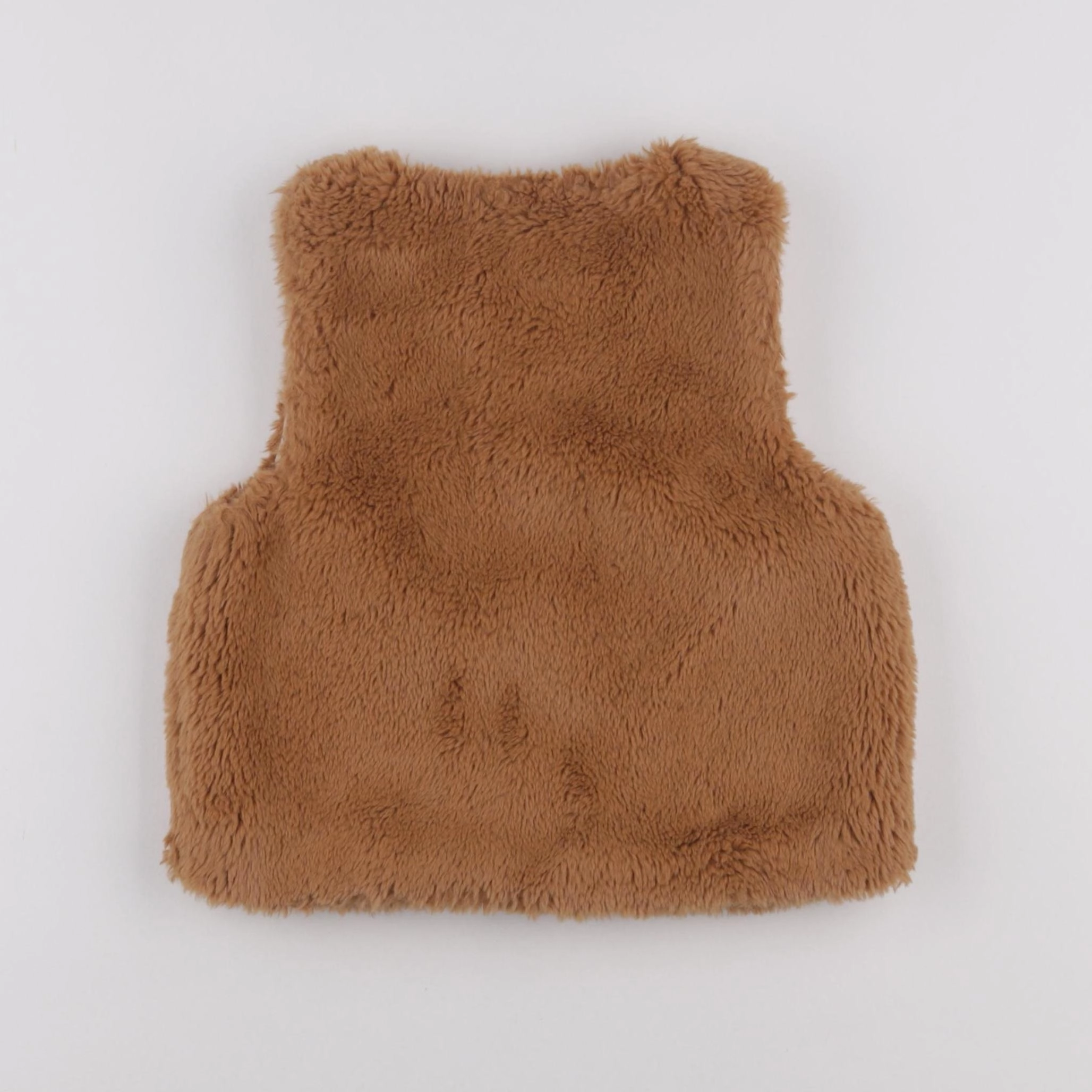 Vertbaudet - gilet marron - 7 ans