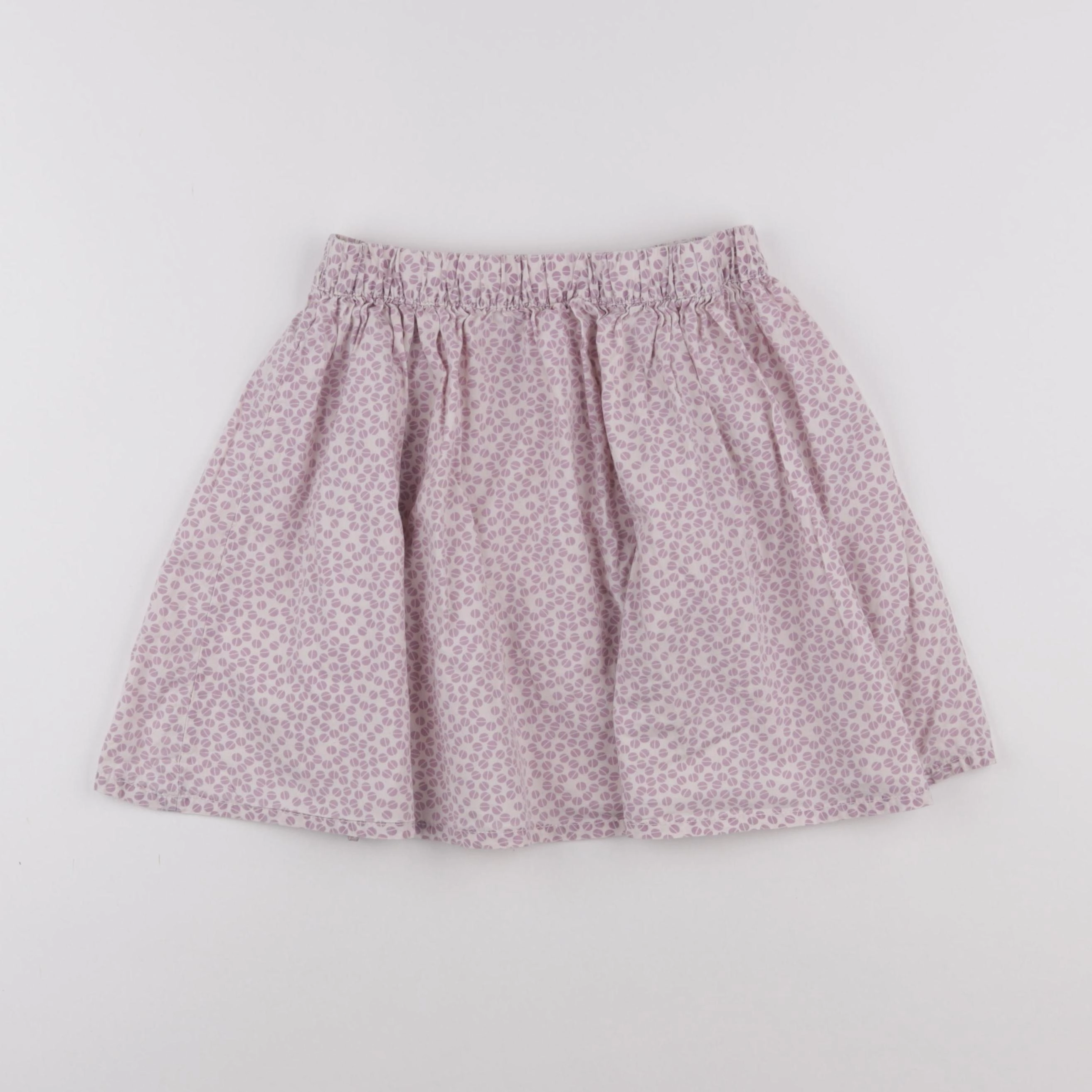 Vertbaudet - jupe blanc, violet - 10 ans