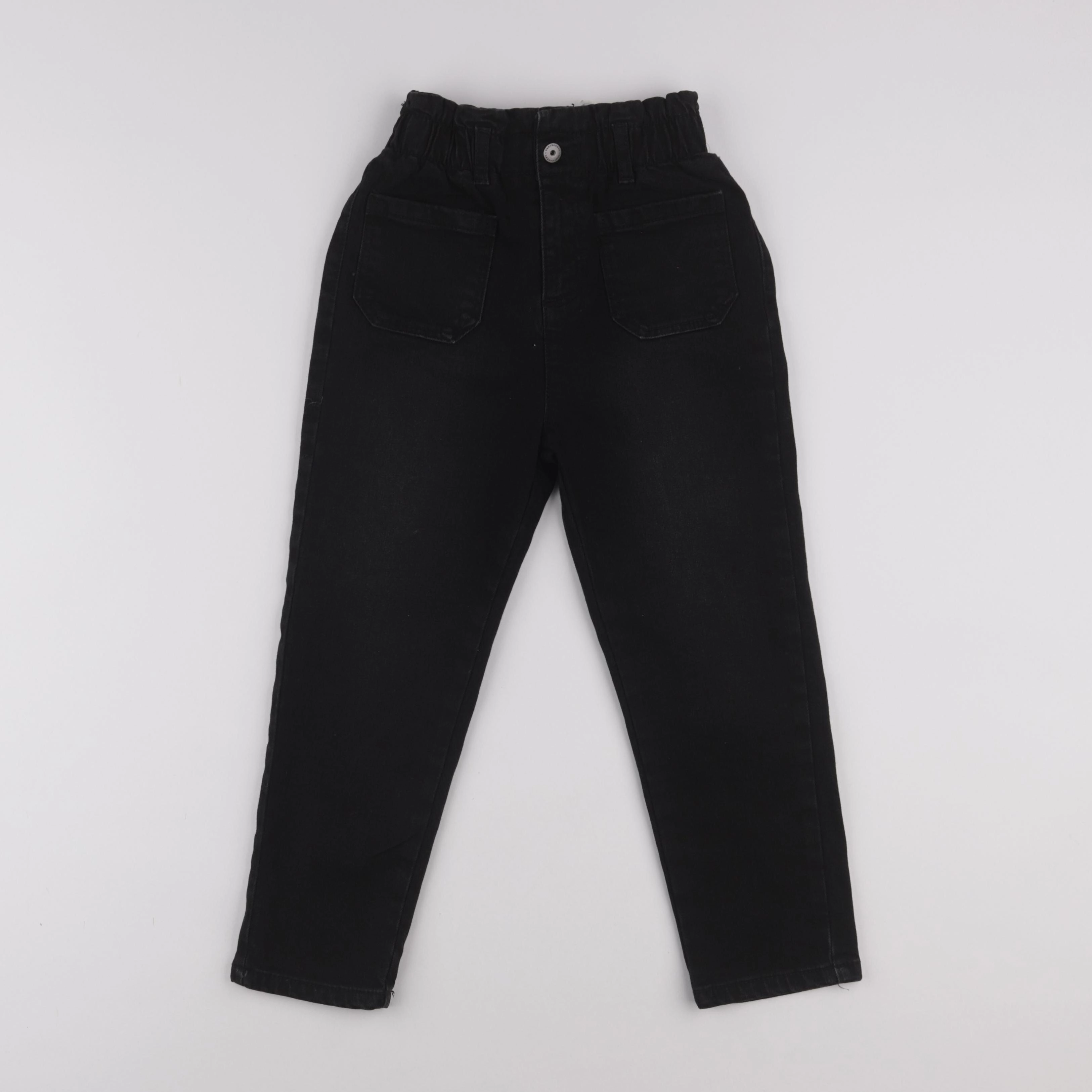 Vertbaudet - jean noir - 7 ans