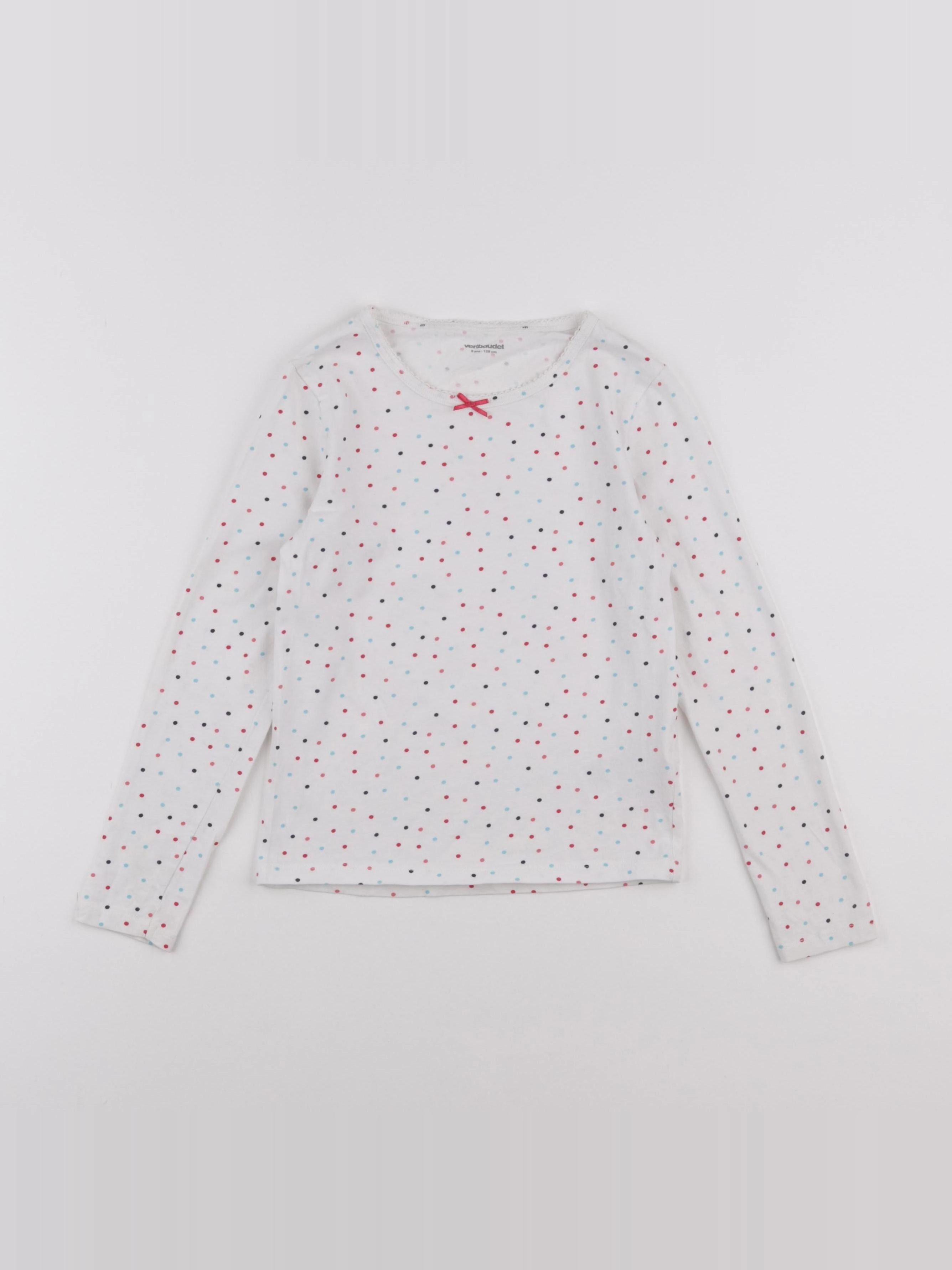 Vertbaudet - maillot de corps blanc - 8 ans