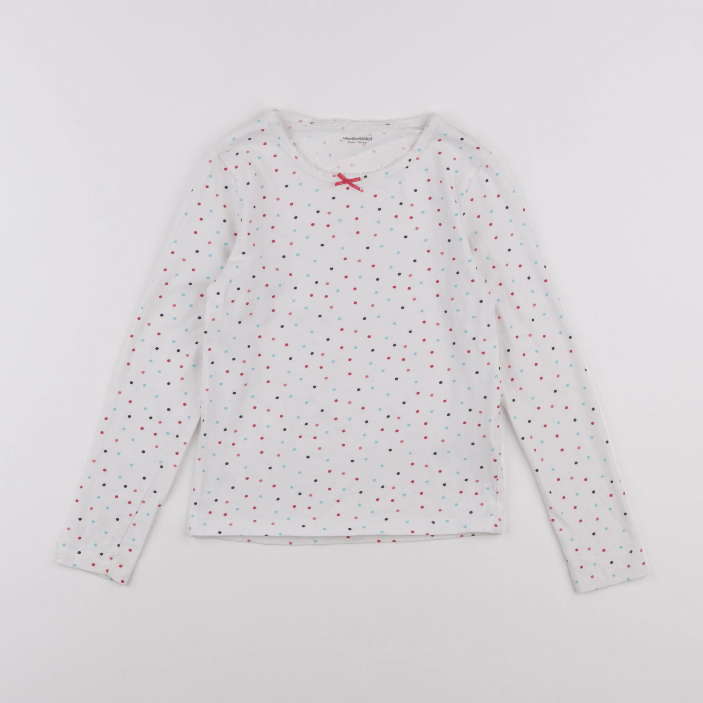 Vertbaudet - maillot de corps blanc - 8 ans