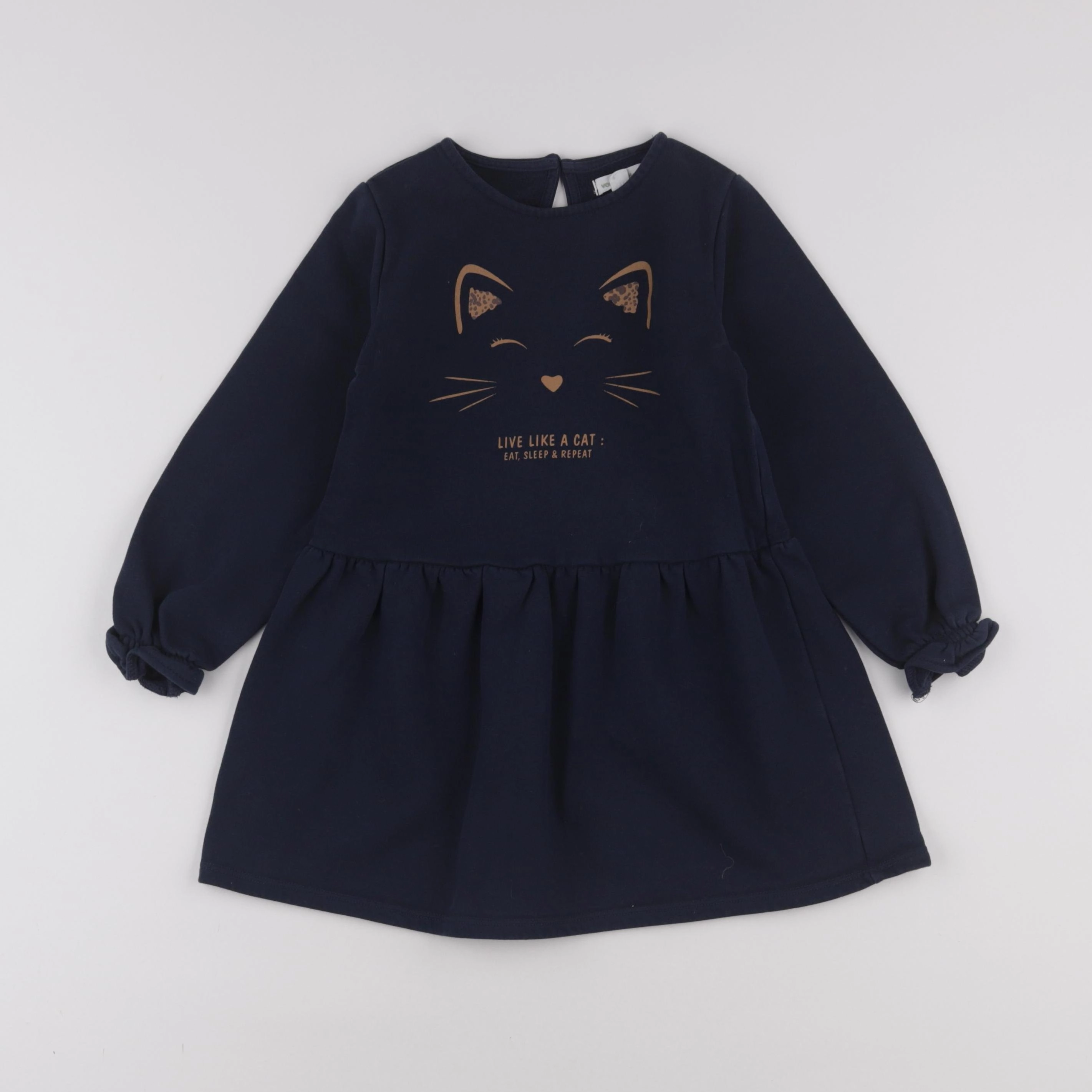 Vertbaudet - robe bleu - 5 ans