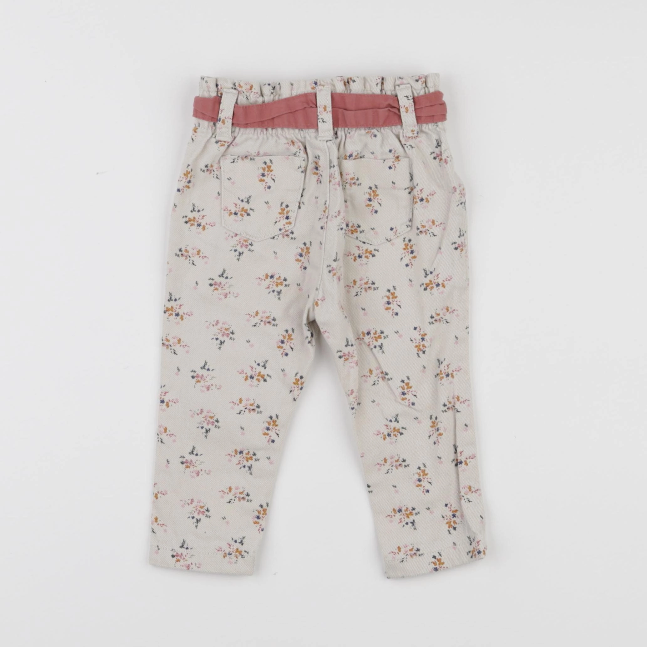 Vertbaudet - jean beige - 6 mois