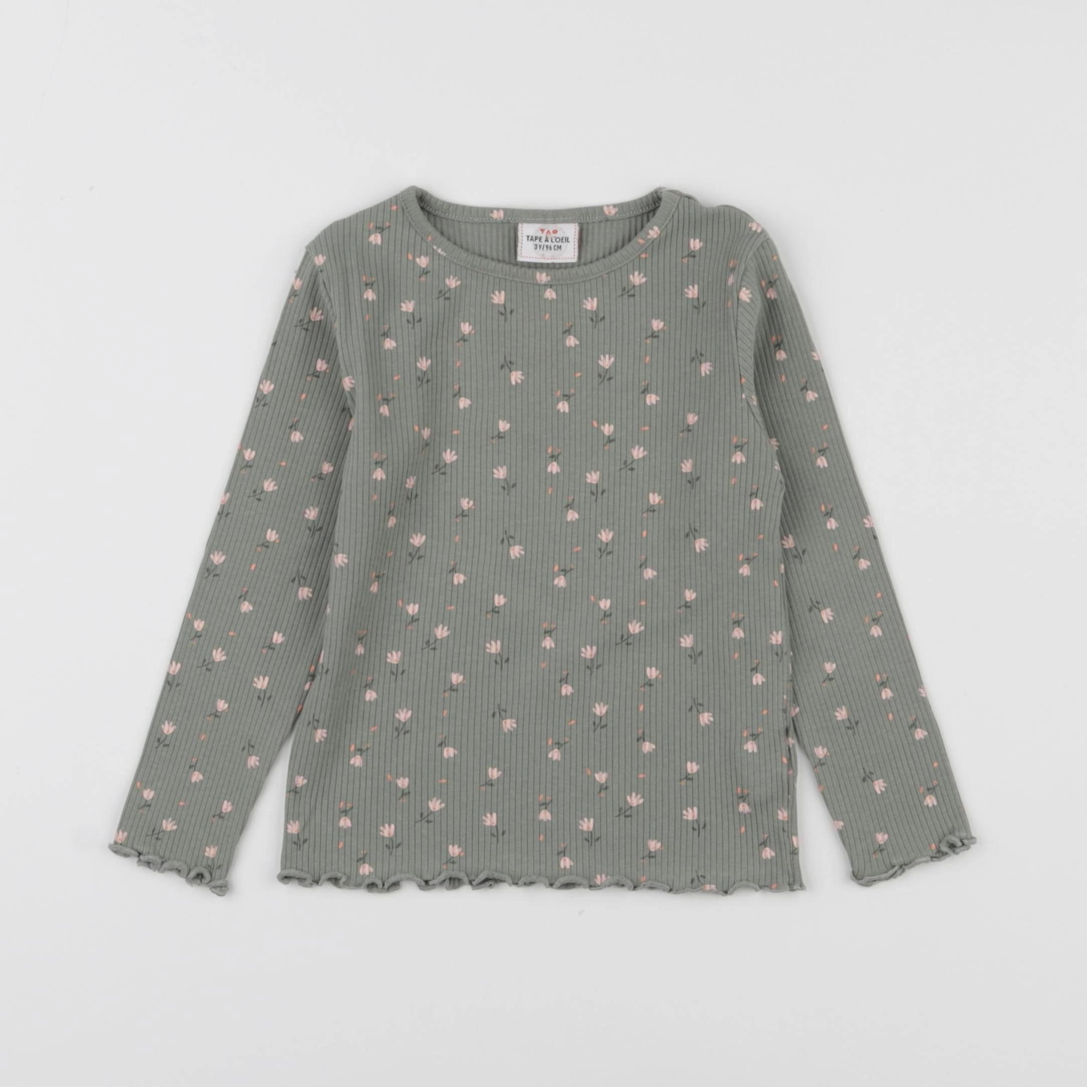 Tape à l'oeil - tee-shirt vert - 3 ans
