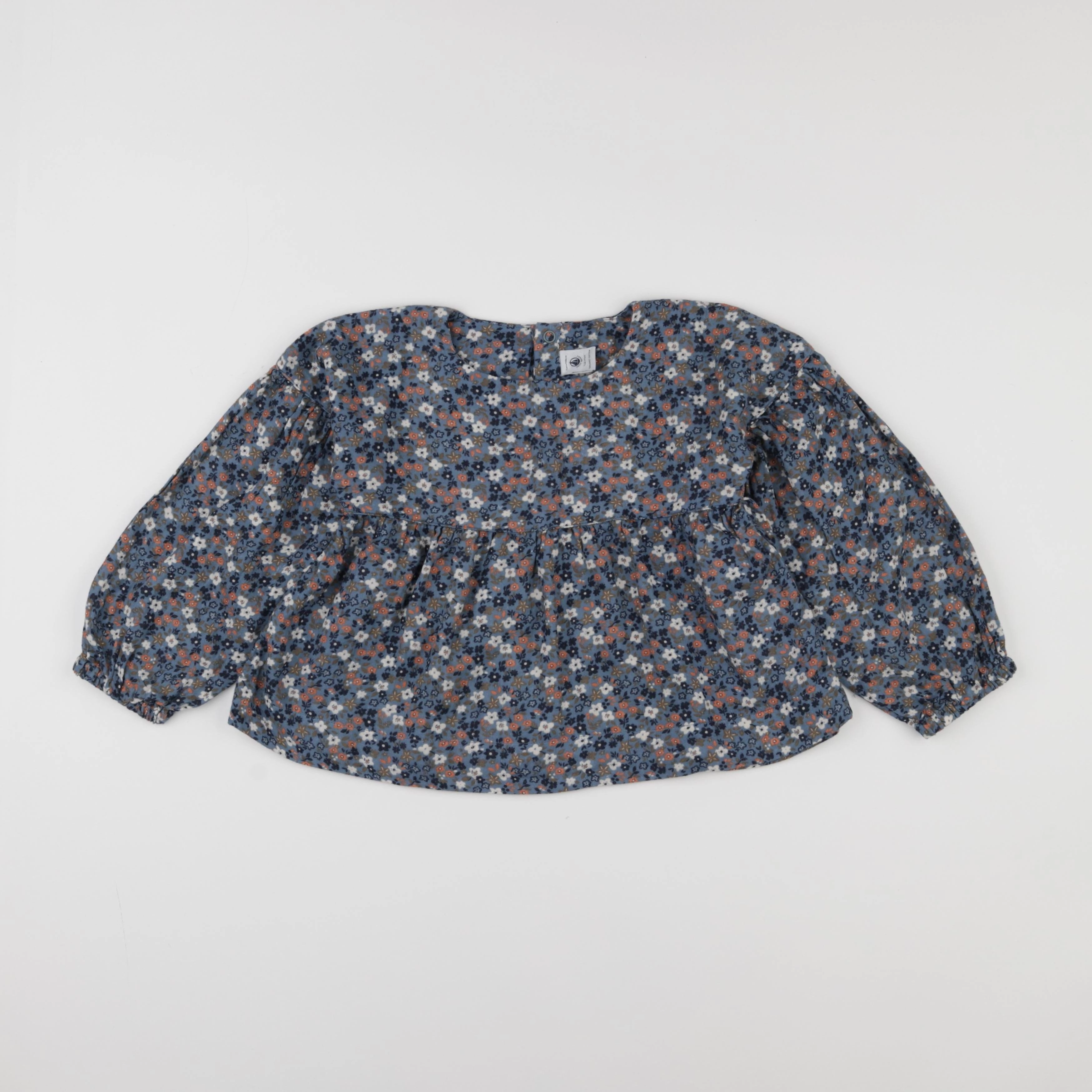 Petit Bateau - blouse multicolore - 5 ans