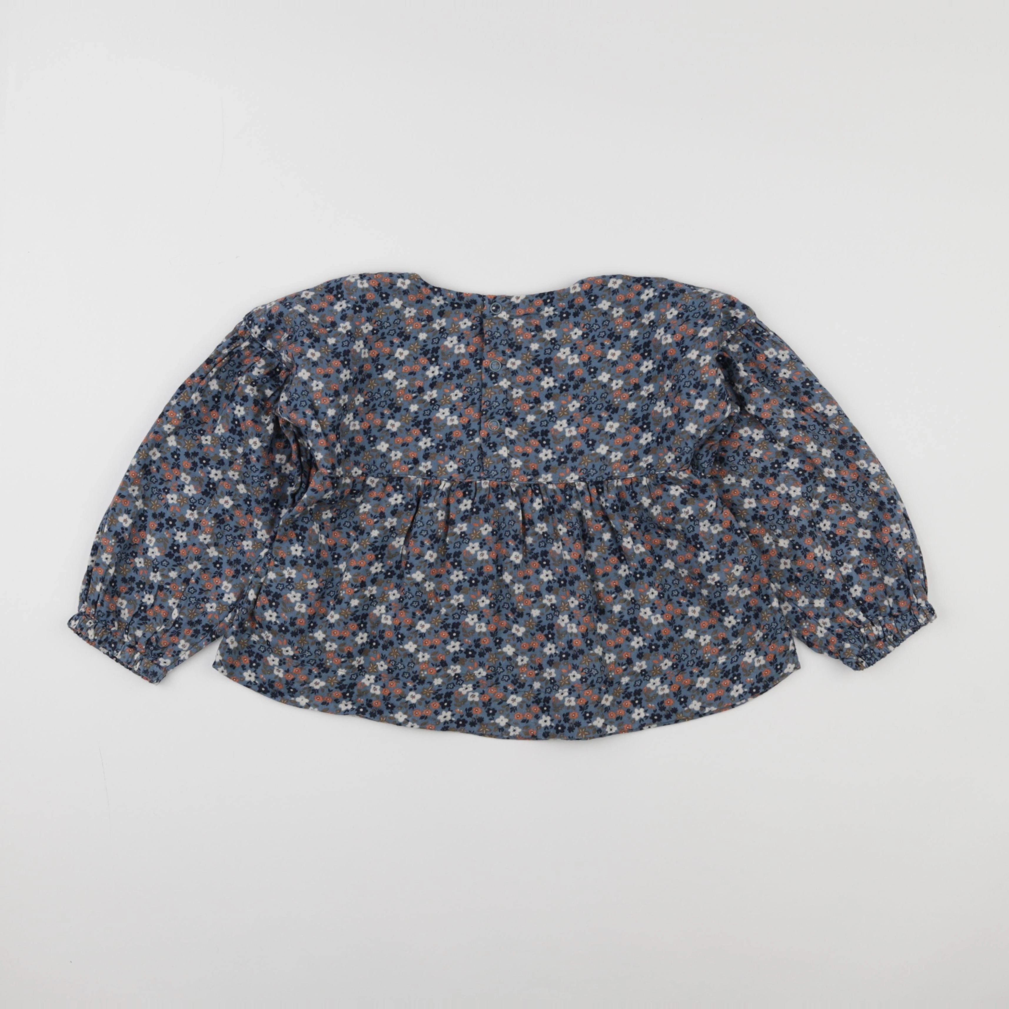 Petit Bateau - blouse multicolore - 5 ans