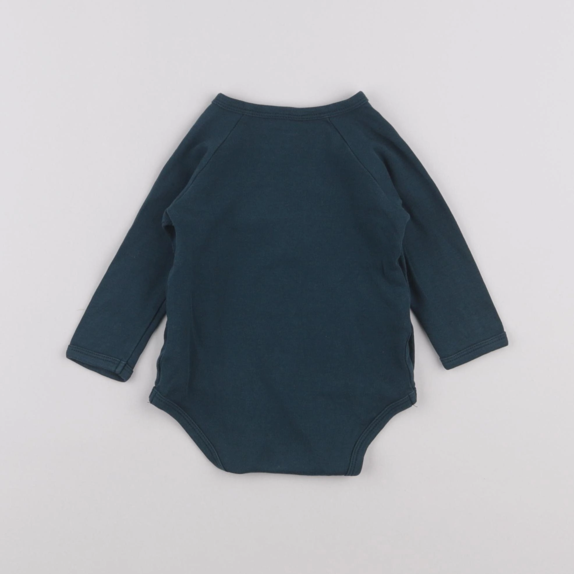 Vertbaudet - body bleu - 9 mois